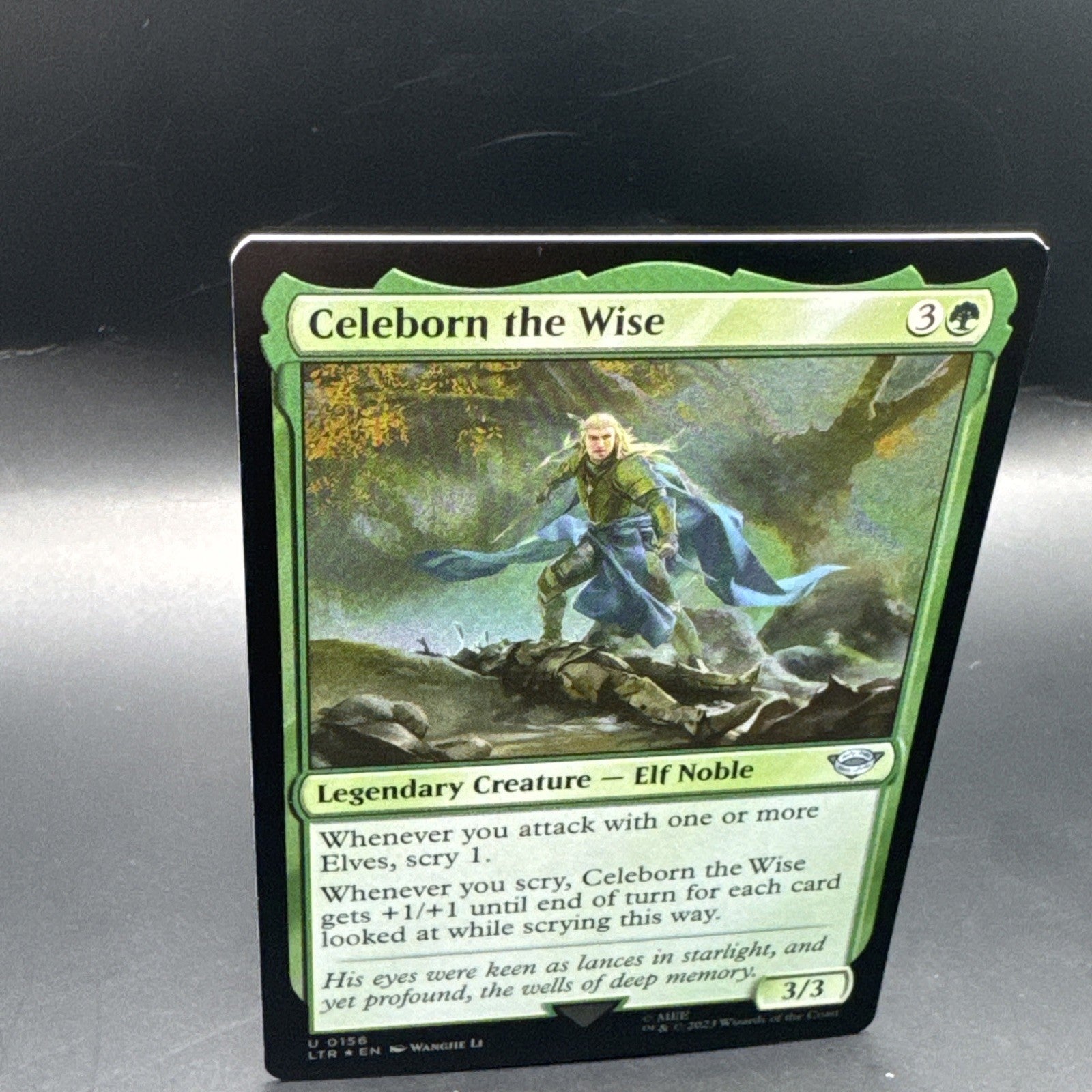 Celeborn the Wise FOIL , Lord of the Rings U0156 + 1 Regular Card