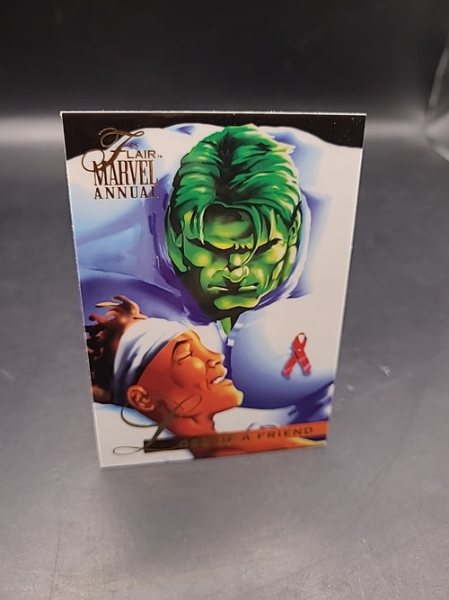 1995 Flair Marvel Annual #83 Loss of a Friend