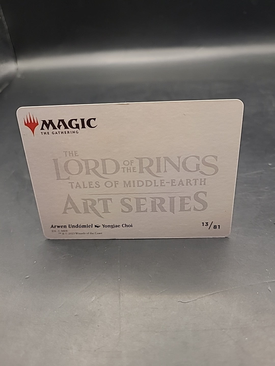 Art Series (13/81) - Arwen Undomiel MTG The Lord of the Rings: Tales of Middle
