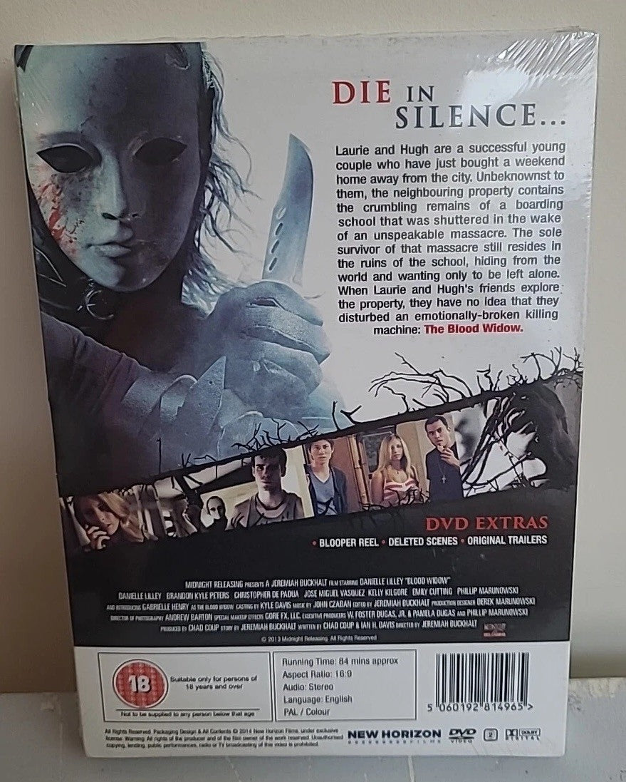 Blood Widow DVD New And Sealed