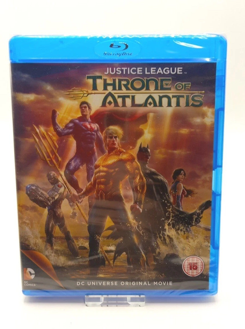 Justice League - Throne of Atlantis (Blu-ray, 2015) New & Sealed