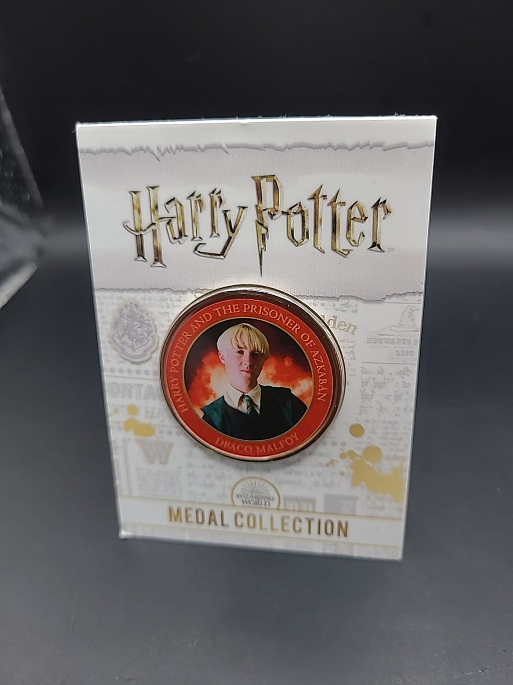 Wizarding World Harry Potter Medal Collection Draco Malfoy Prisoner of Azkaban