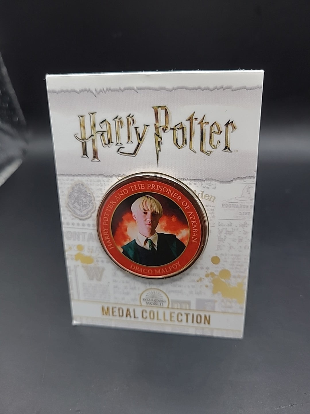 Wizarding World Harry Potter Medal Collection Draco Malfoy Prisoner of Azkaban