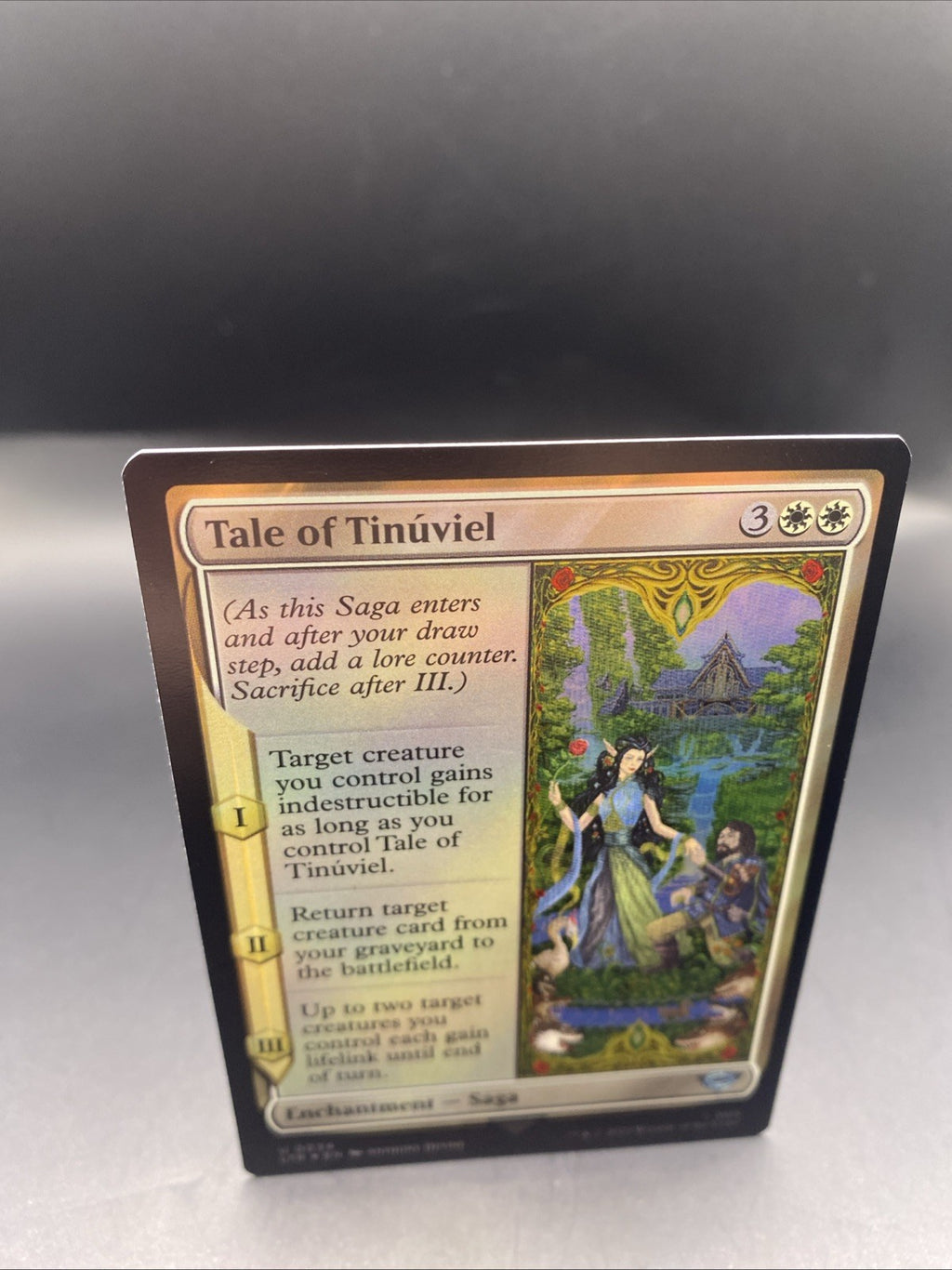 Tale of Tinuviel Showcase Scrolls Foil - LTR 0485 - MTG Magic