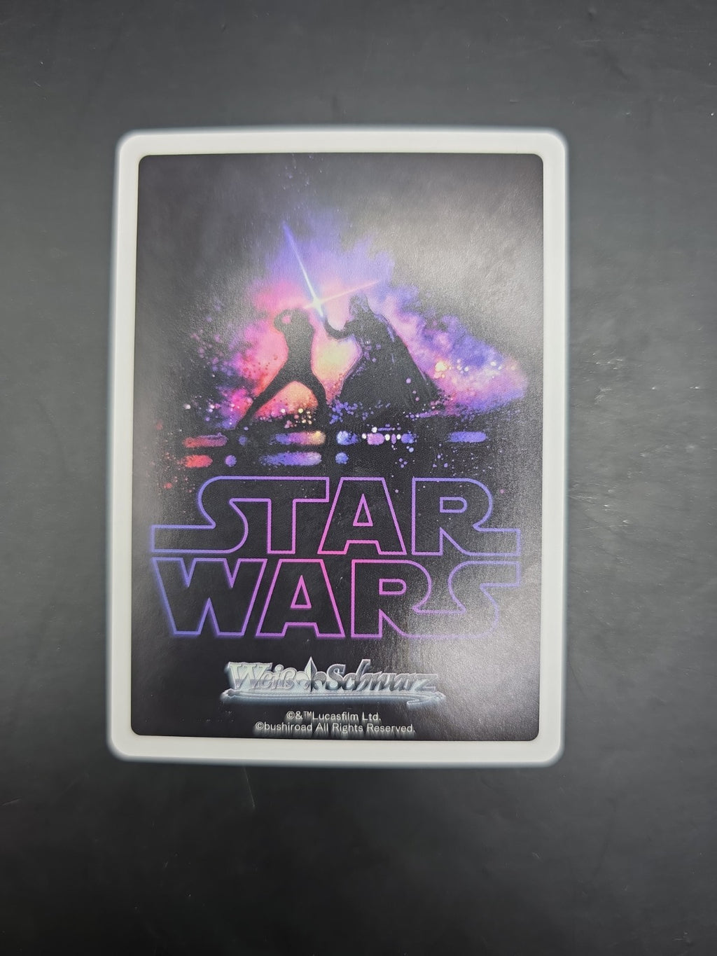 Signed Weiss Schwarz STAR WARS Vol.2 Din Grogu Card SW/SE47-25SP SP Foil