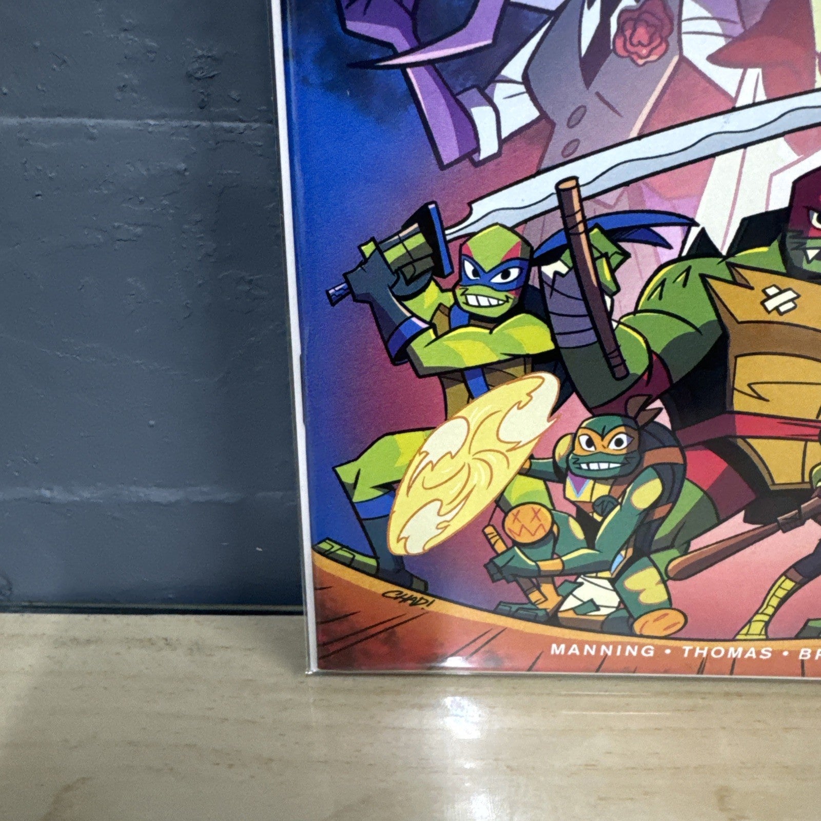 Rise of the Teenage Mutant Ninja Turtles Sound Off! by Manning, Issue 1