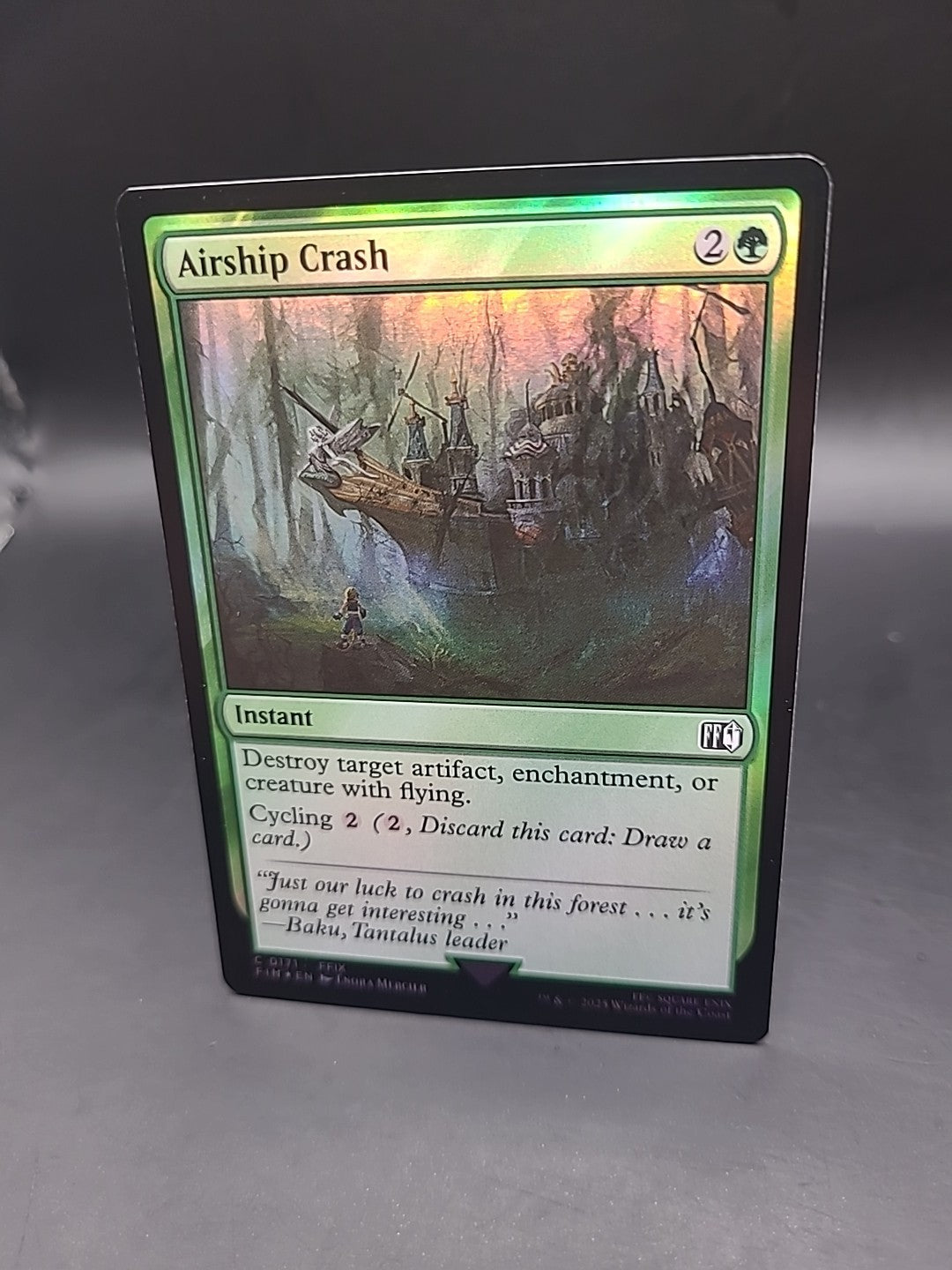 Airship Crash Final Fantasy Foil 171 NM MTG