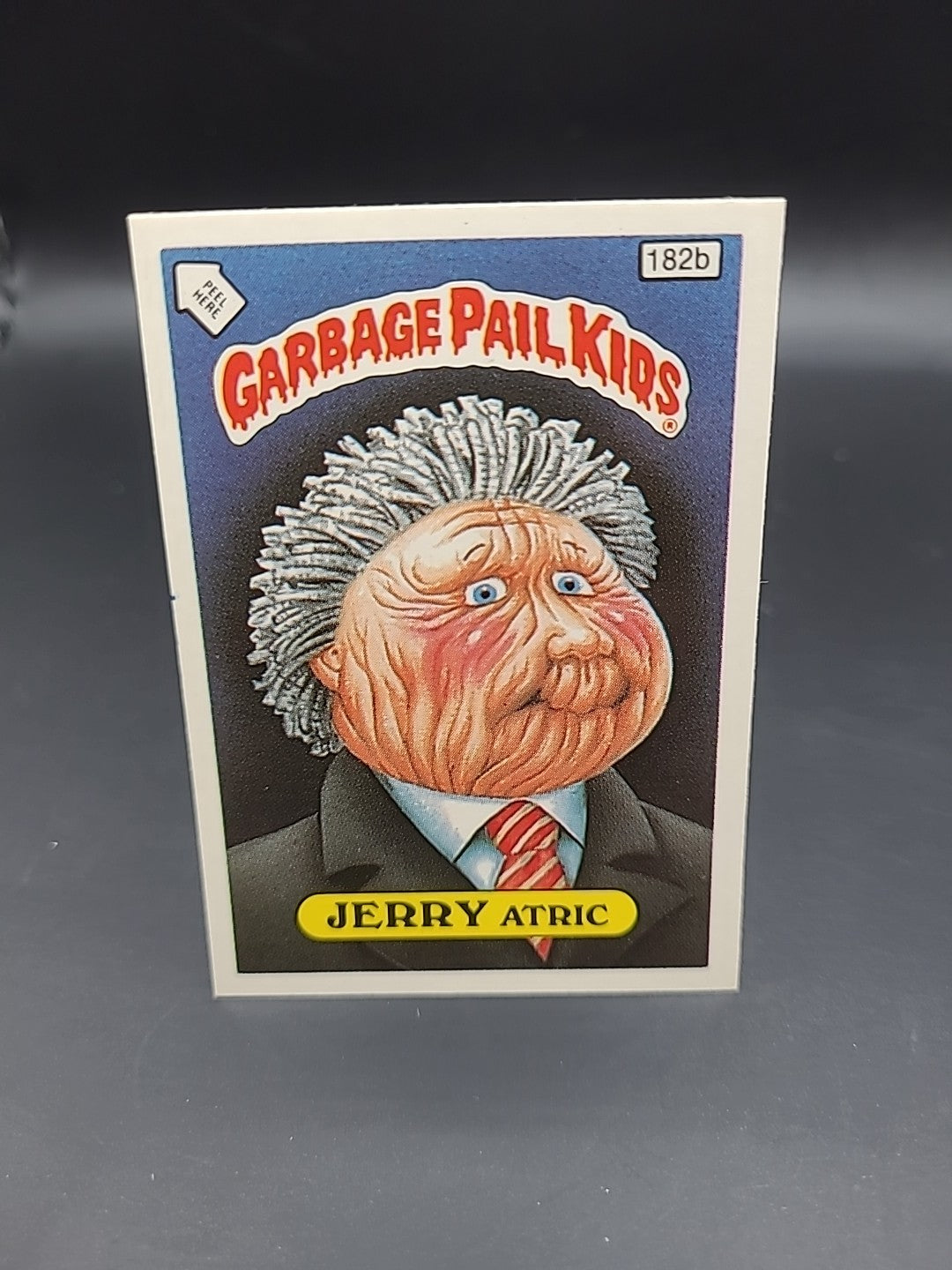 Garbage Pail Kids Jerry Atric Original Card 182b