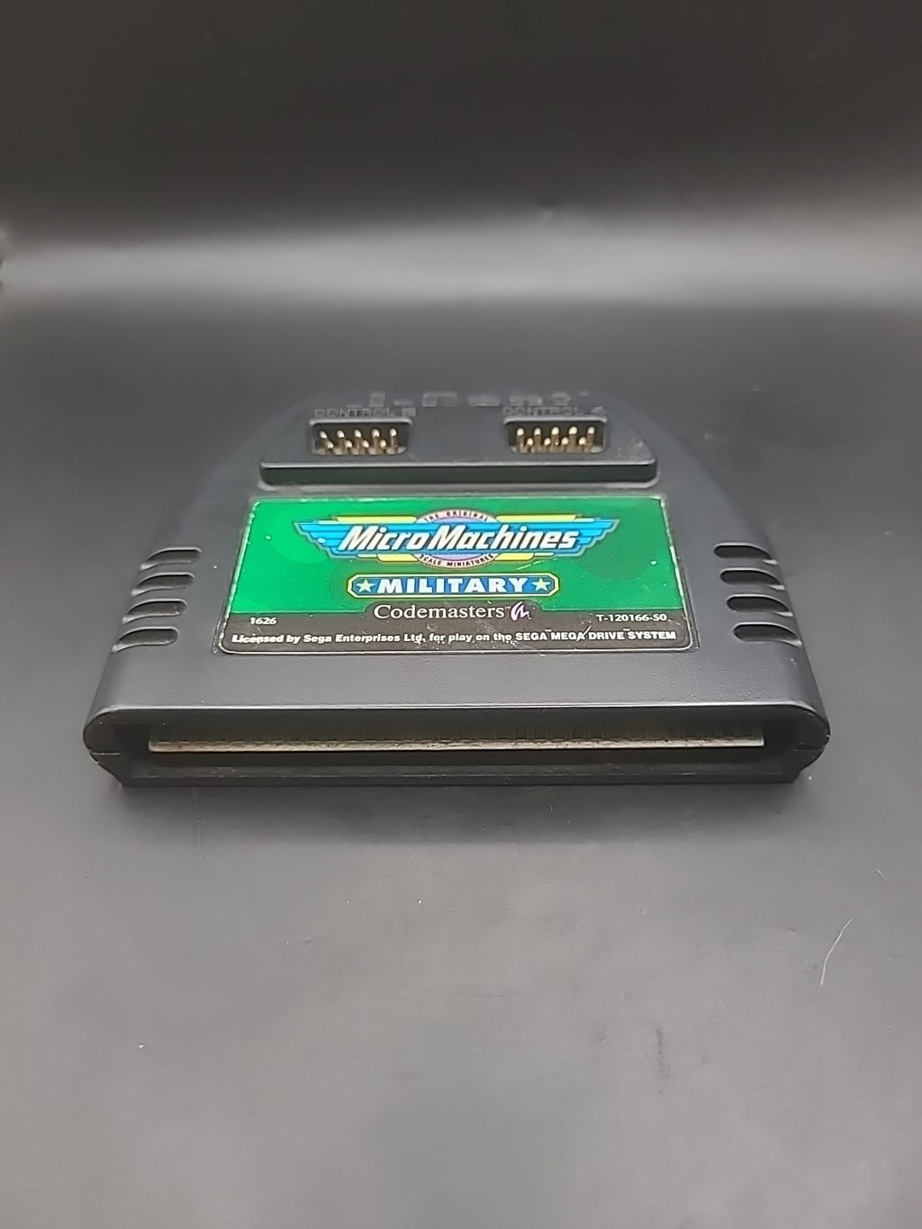 Micro Machines Military Sega Mega Drive Game Cartridge