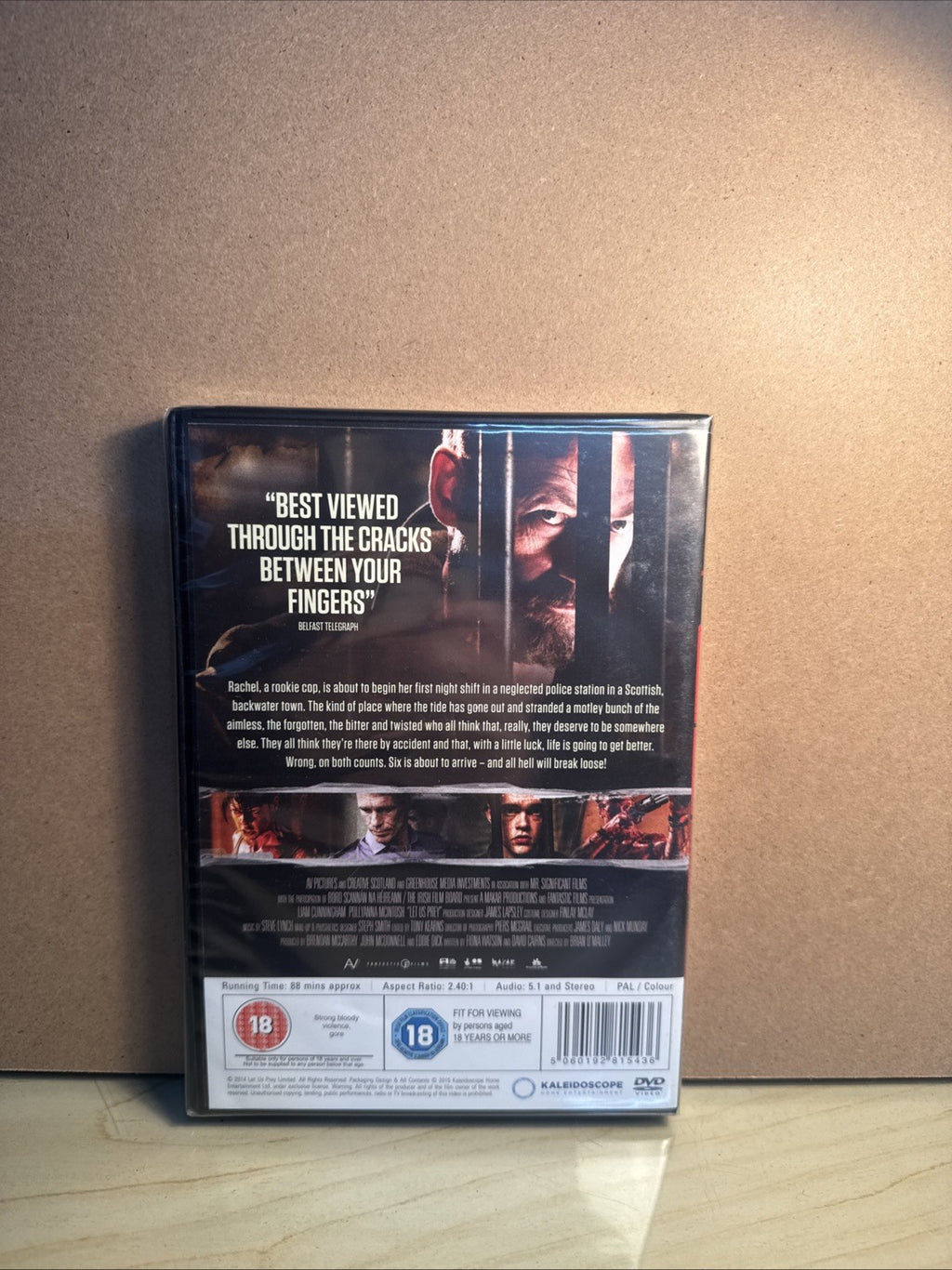 Let Us Prey DVD Liam Cunningham 2015