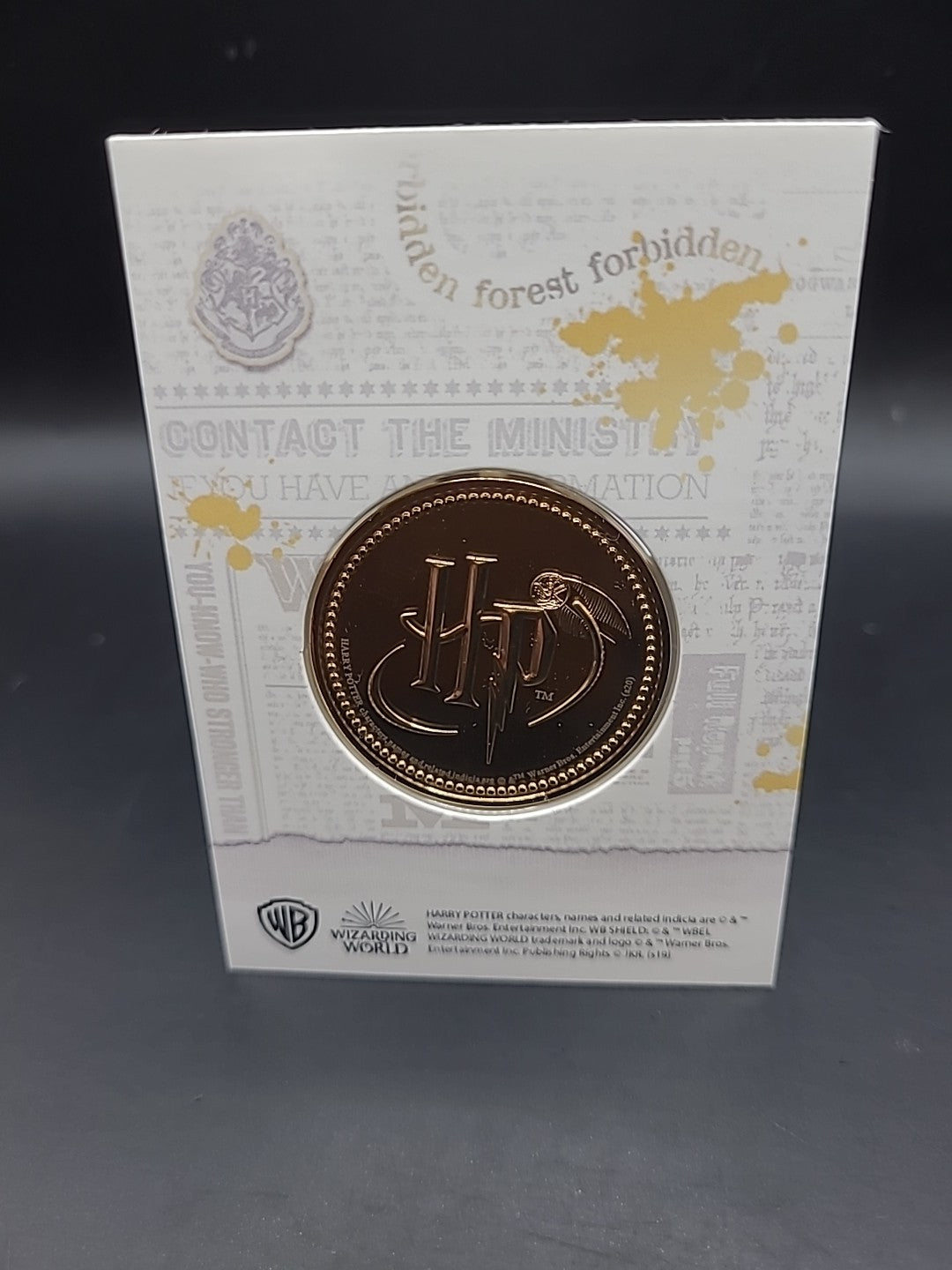Harry Potter Official Medal Collection BLACK TOM RIDDLE DIARY