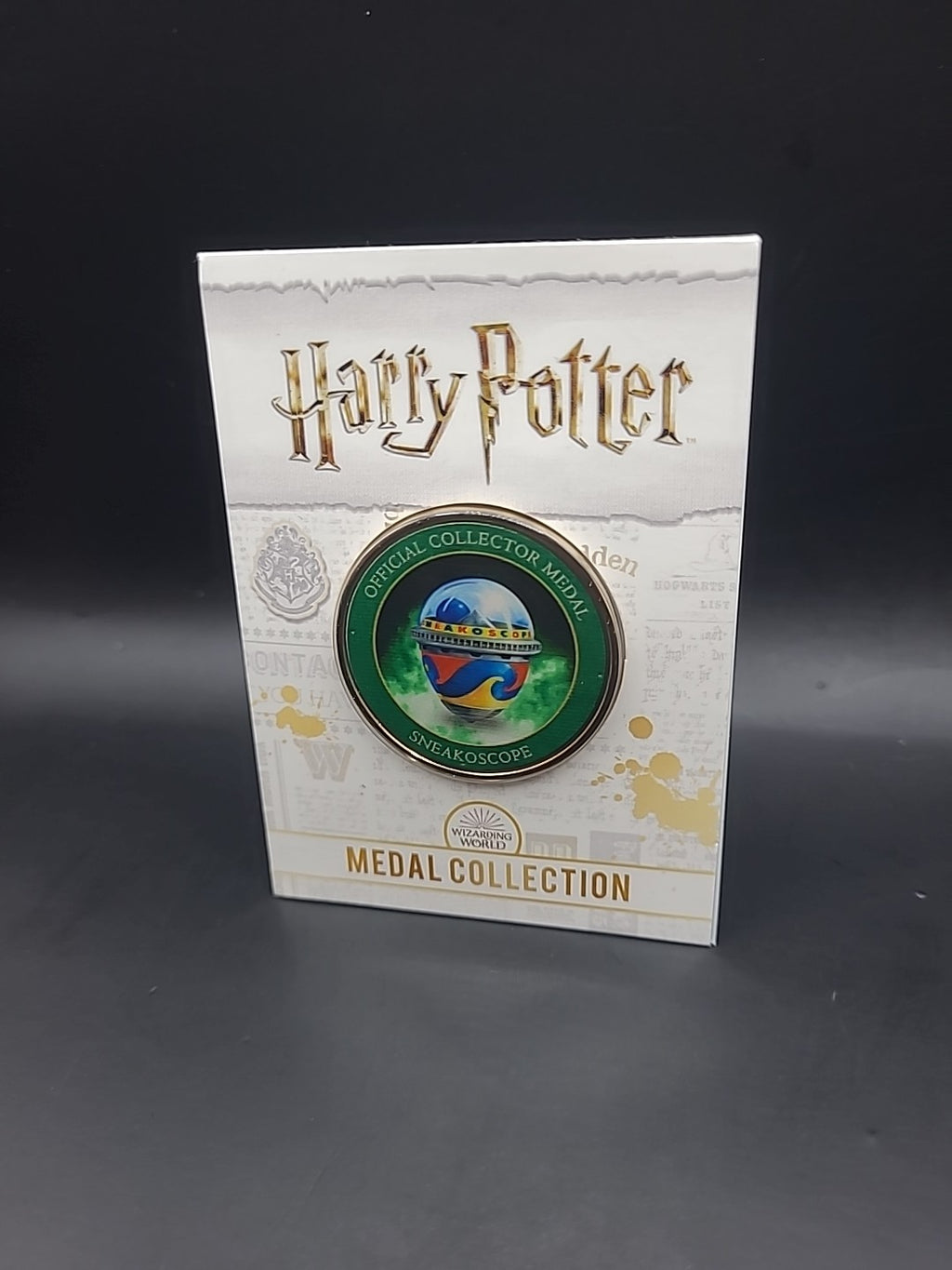 Harry Potter Medal Coin Collection - Artefacts And Spells - Sneakoscope 