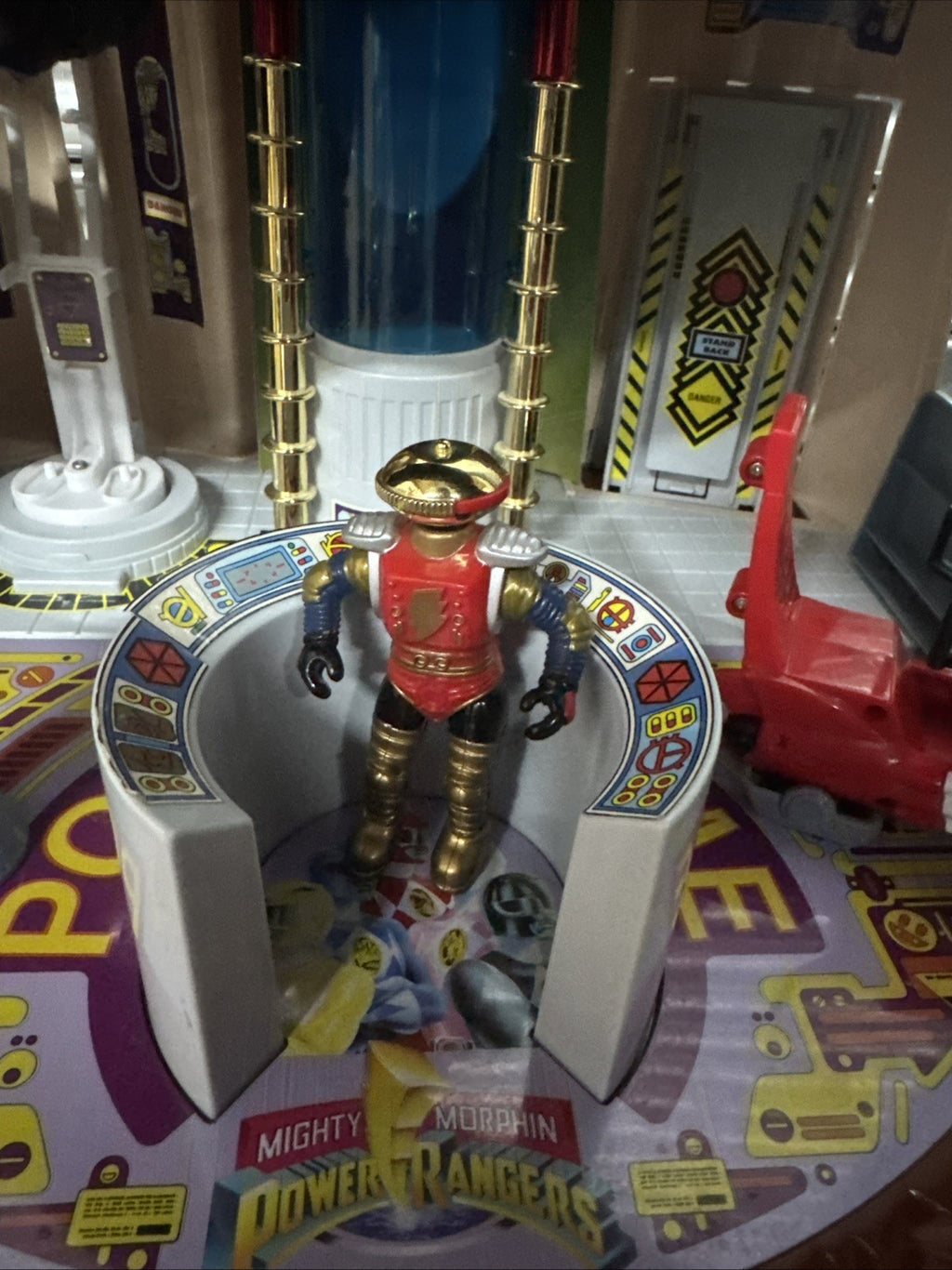 Vintage 1994 Power Rangers Power Dome Playset - Original box & instructions