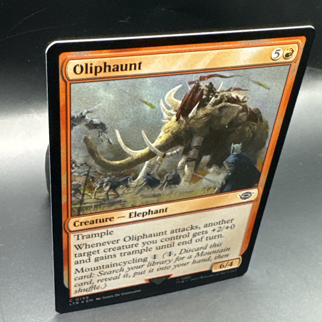 MTG Oliphaunt (Foil) C0139 Lord of the Rings + 1 Regular Card