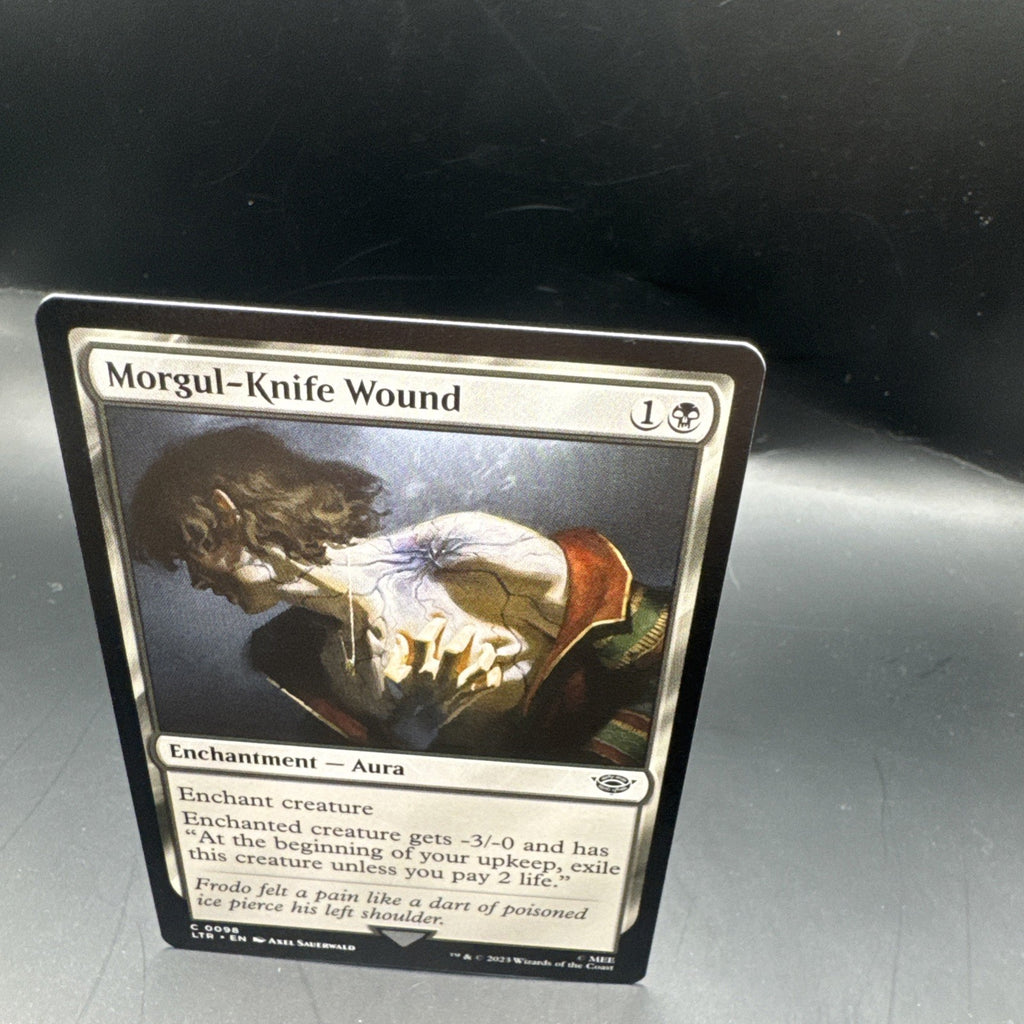 MTG Morgul-Knife Wound (FOIL) 0098 Lord of the Rings + Regular Card