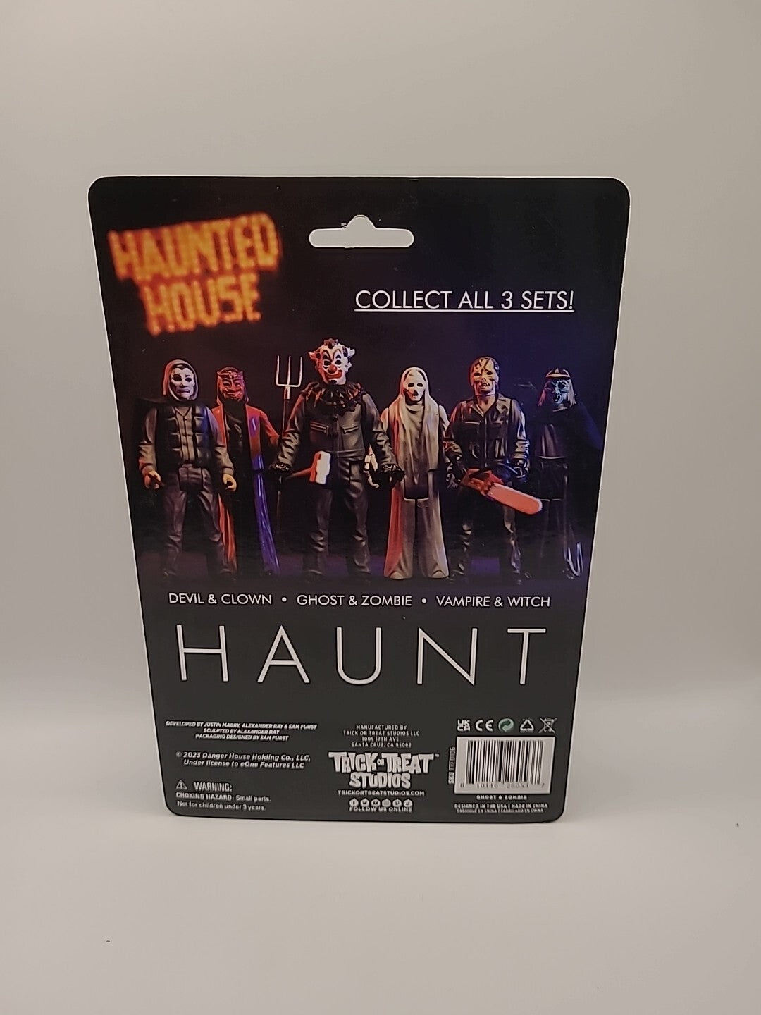 Trick Or Treat Studios Haunt Ghost And Zombie 3.75 Inch 2 Pack