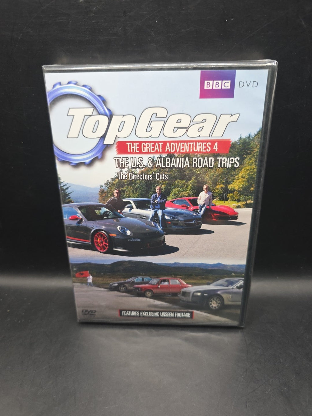 Top Gear - The Great Adventures, Vol.4 : Middle East, USA & Albania. 2 disc DVD