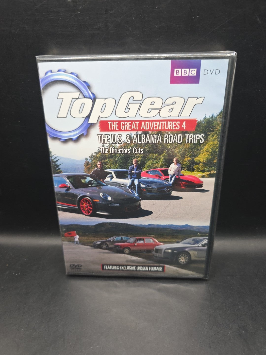 Top Gear - The Great Adventures, Vol.4 : Middle East, USA & Albania. 2 disc DVD