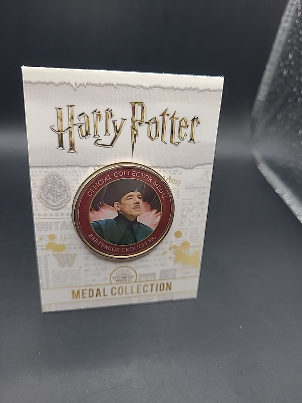 Harry Potter Medal Coin Collection - Characters - Bartemius Crouch Sr