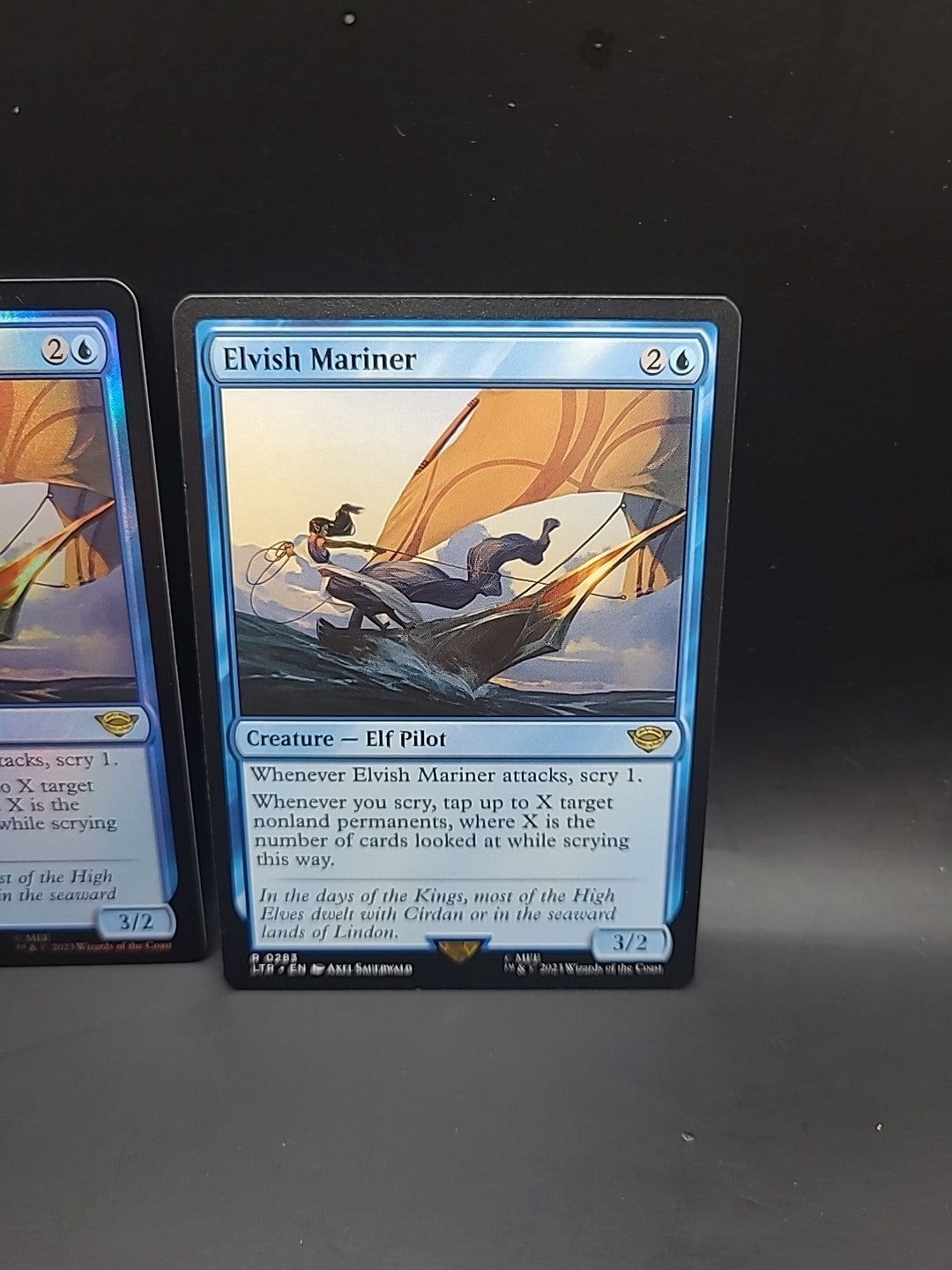 Magic The Gathering MTG ELVISH MARINER FOIL & REGULAR -LOTR NM/M - R 0283