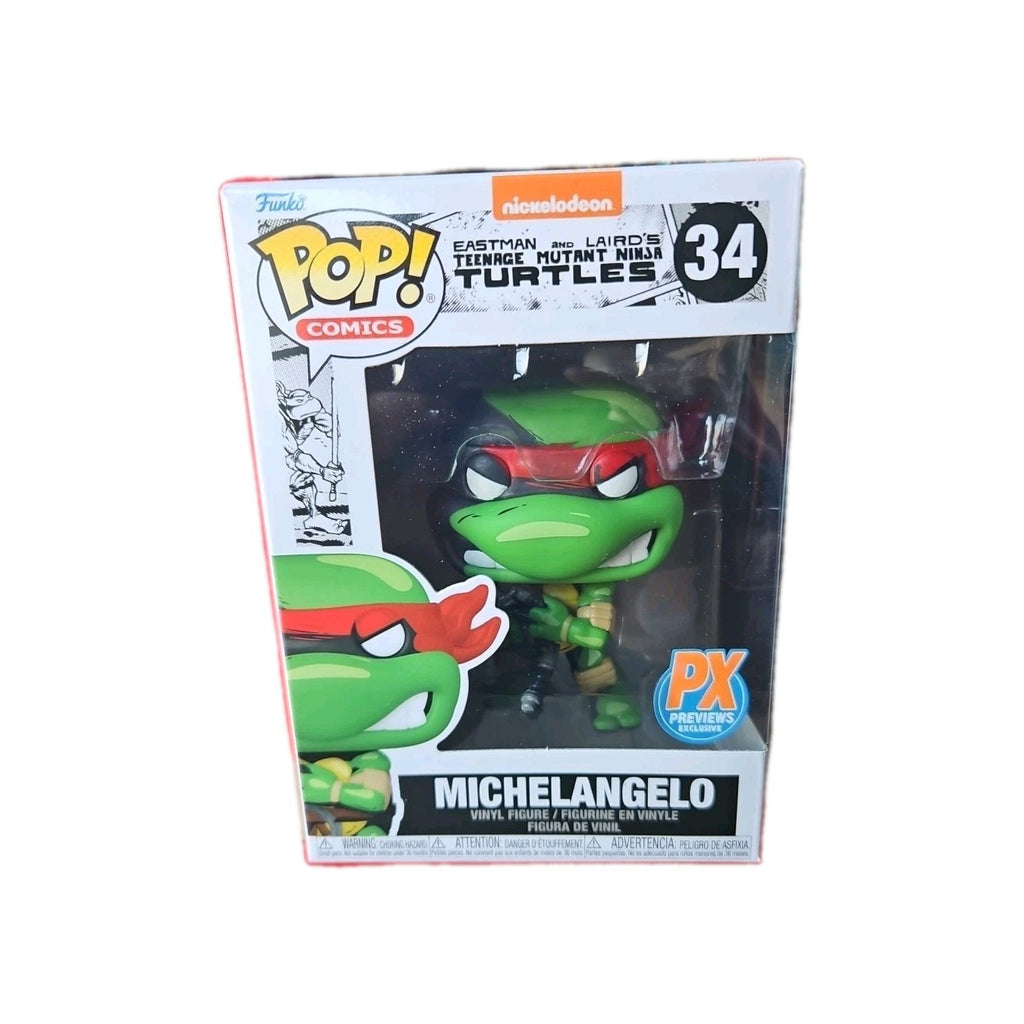 Funko POP Vinyl - Comics - TMNT - michelangelo - #34