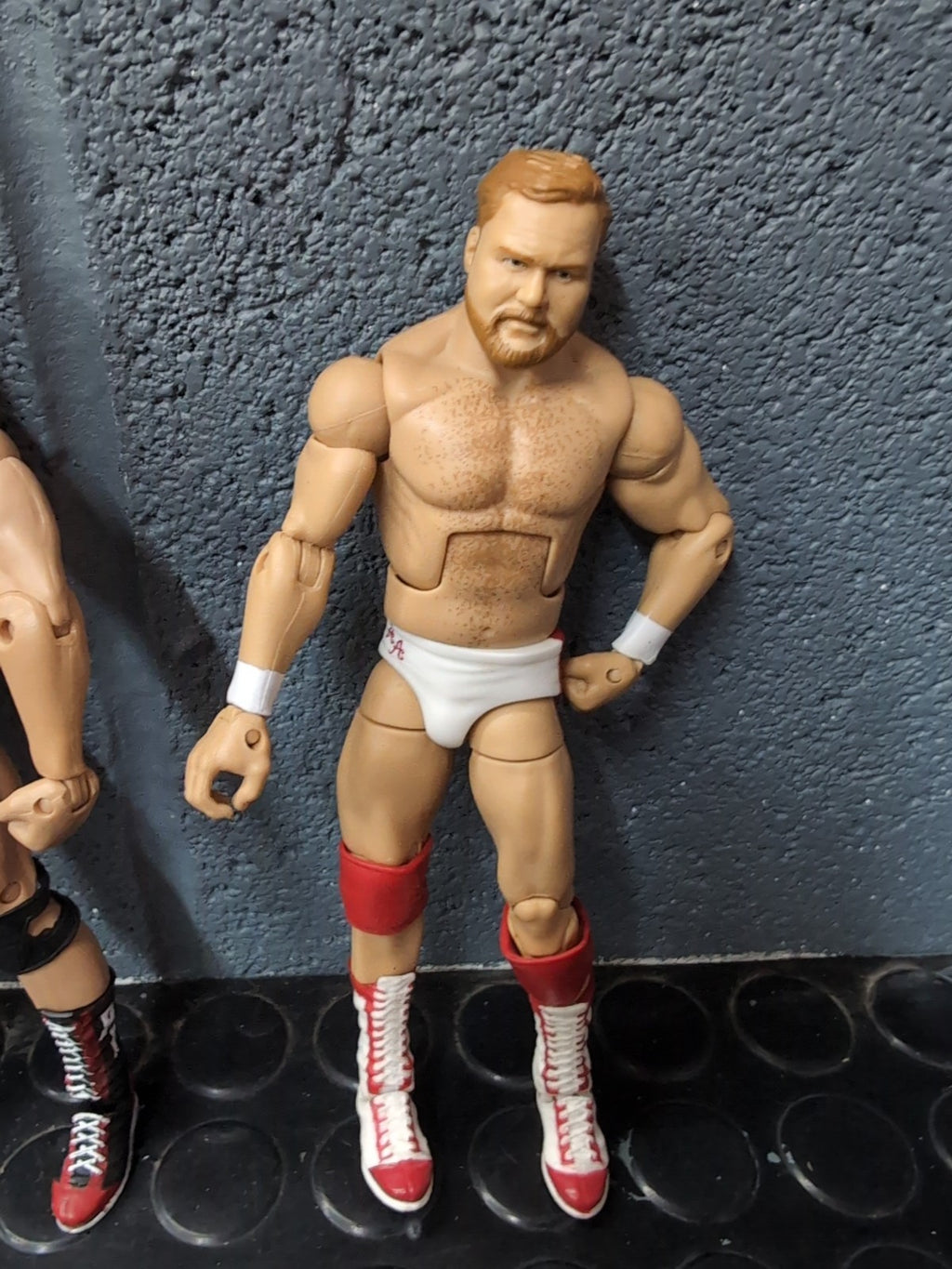 3 X Mattel Wrestling Figures Flair, Anderson, Blanchard, WCW/WWE