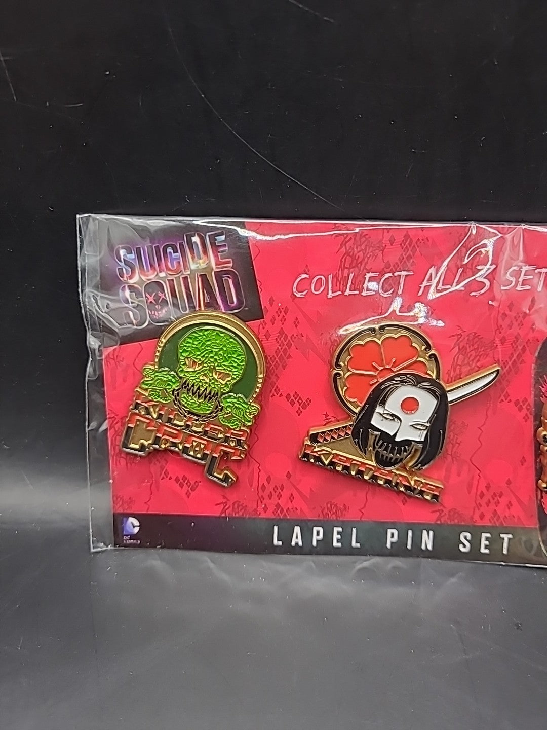 Suicide Squad Label Pin Set QMX