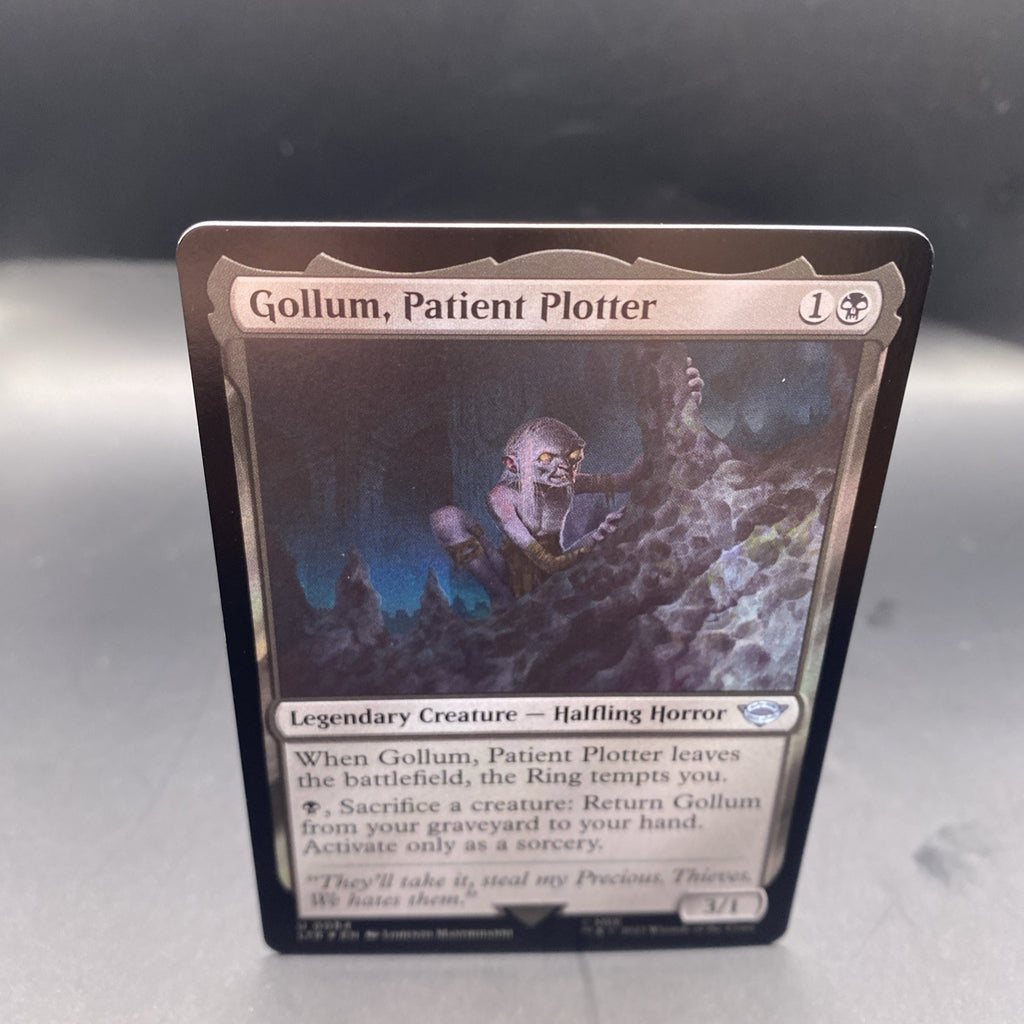 MTG Gollum, Patient Plotter (FOIL) 0084 Lord of the Rings M/NM Free UK P&P
