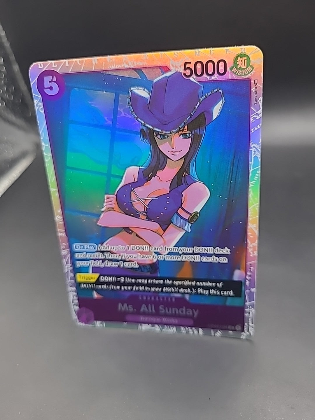 OP04-064 Ms. All Sunday SR Foil One Piece Card Game TCG