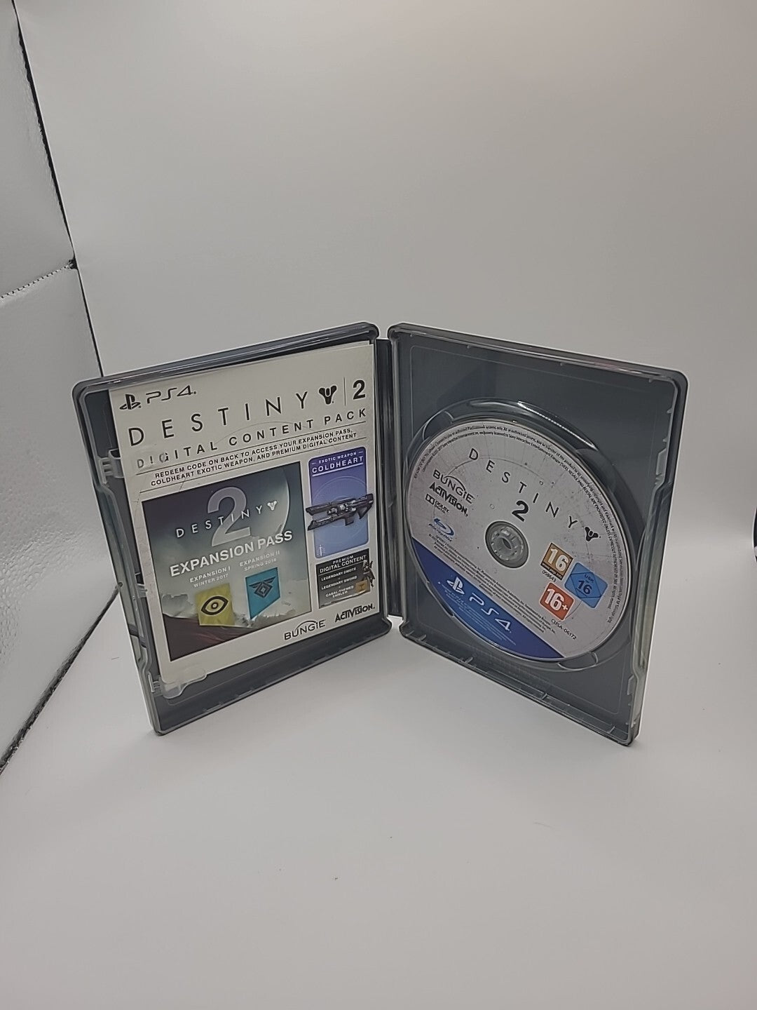 Destiny 2 Steelbook And Game PS4