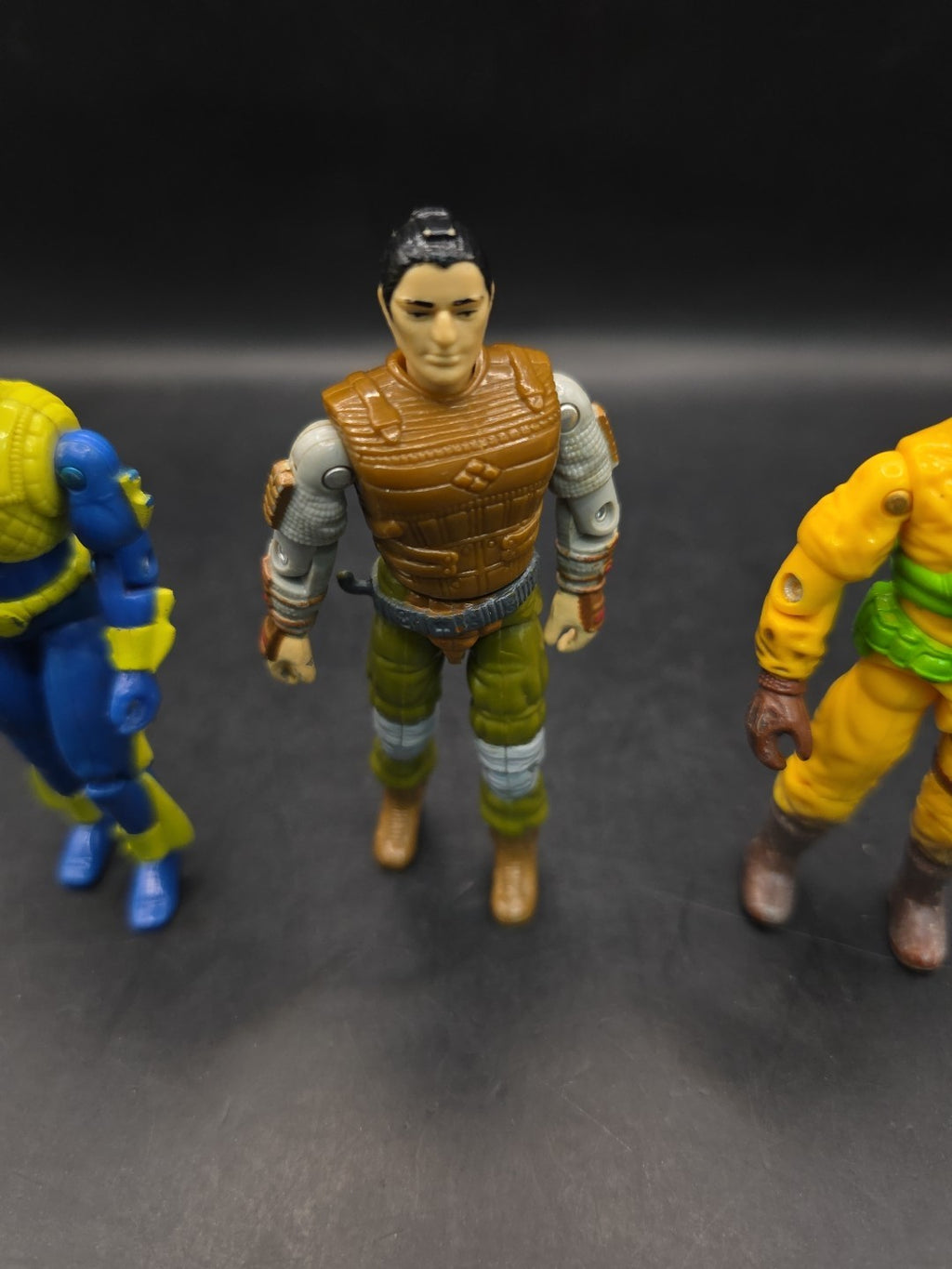 3 X G.I Joe Hasbro Figures Cobra Enemy, Budo & Clean Sweep