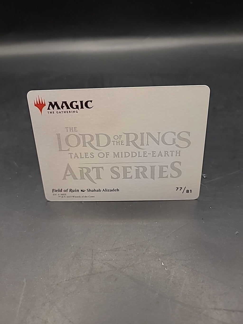 Field of Ruin Art Series 77/81 Lord of the Rings: Tales of Middle-Earth Card TCG