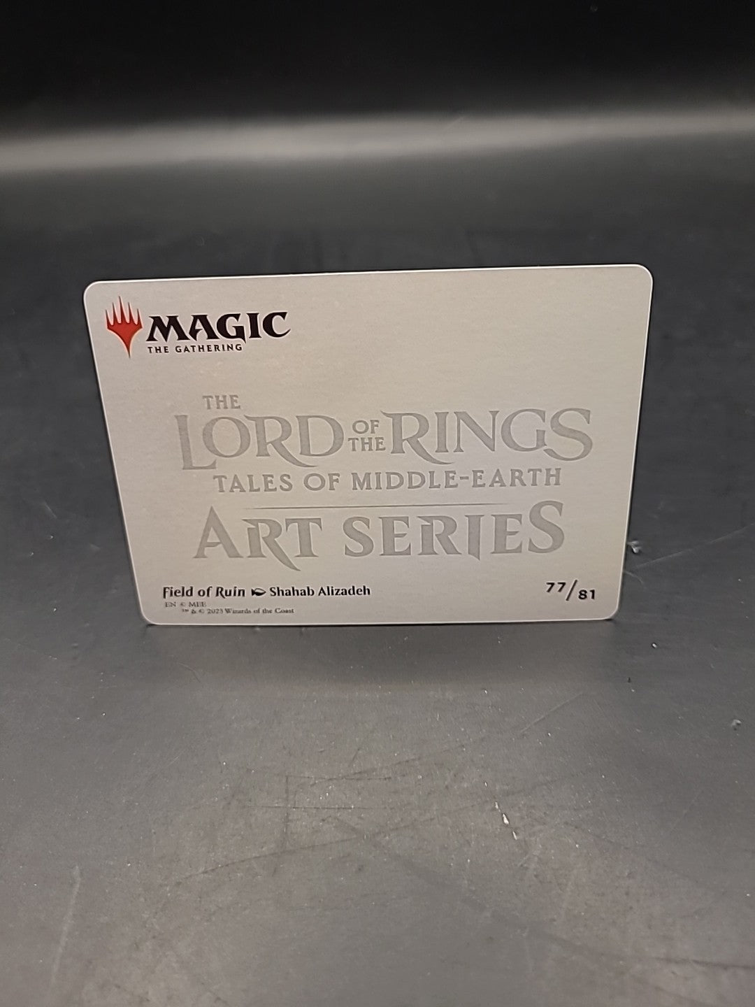 Field of Ruin Art Series 77/81 Lord of the Rings: Tales of Middle-Earth Card TCG
