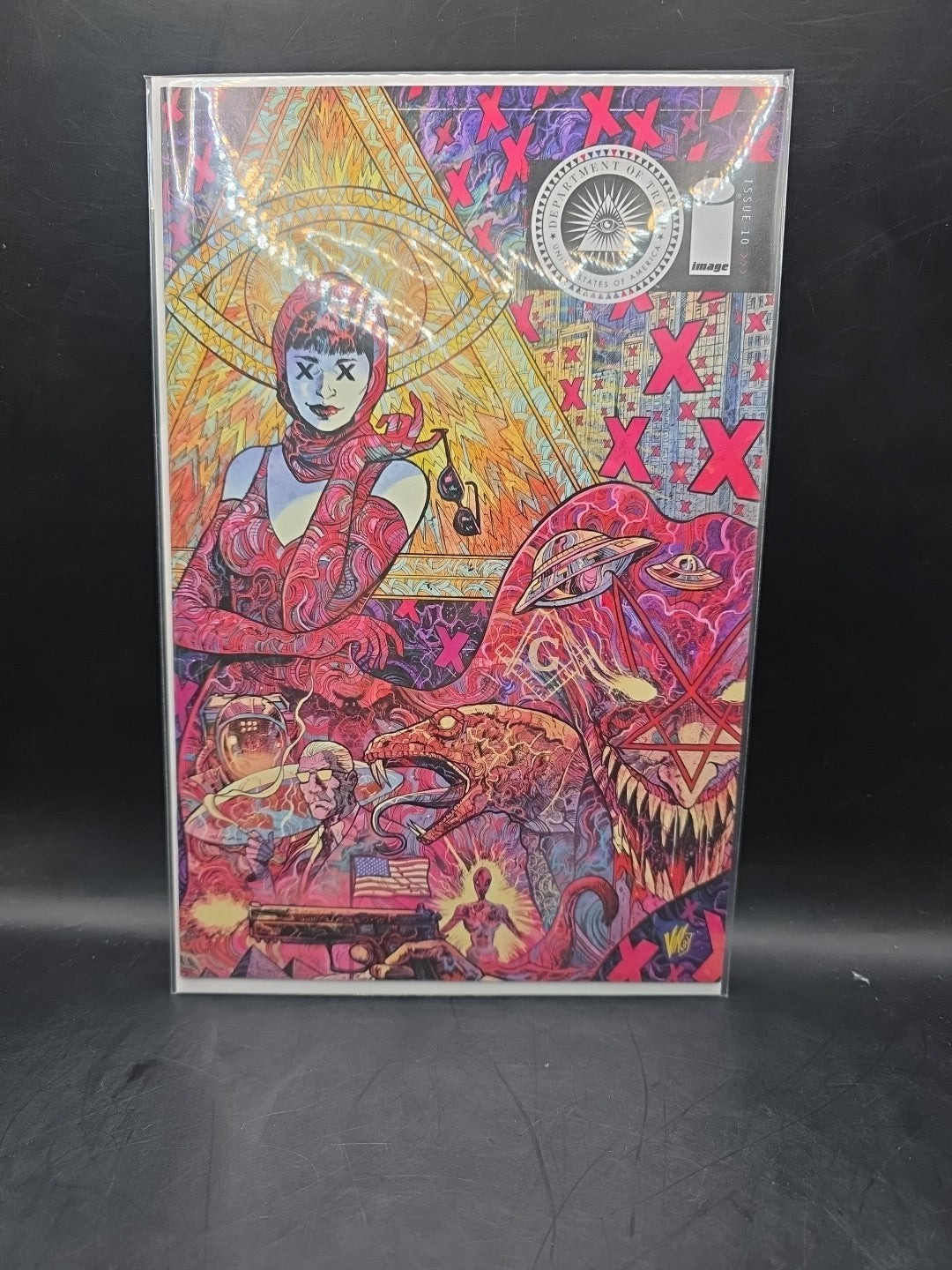 The Department Of Truth #10b IMAGE COMICS Riccardi Cover