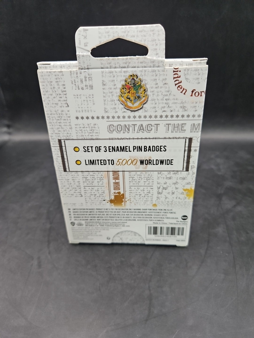 Harry Potter Limited Edition Potions Triple Pin Badge Set - Only 5,000 Worldwide
