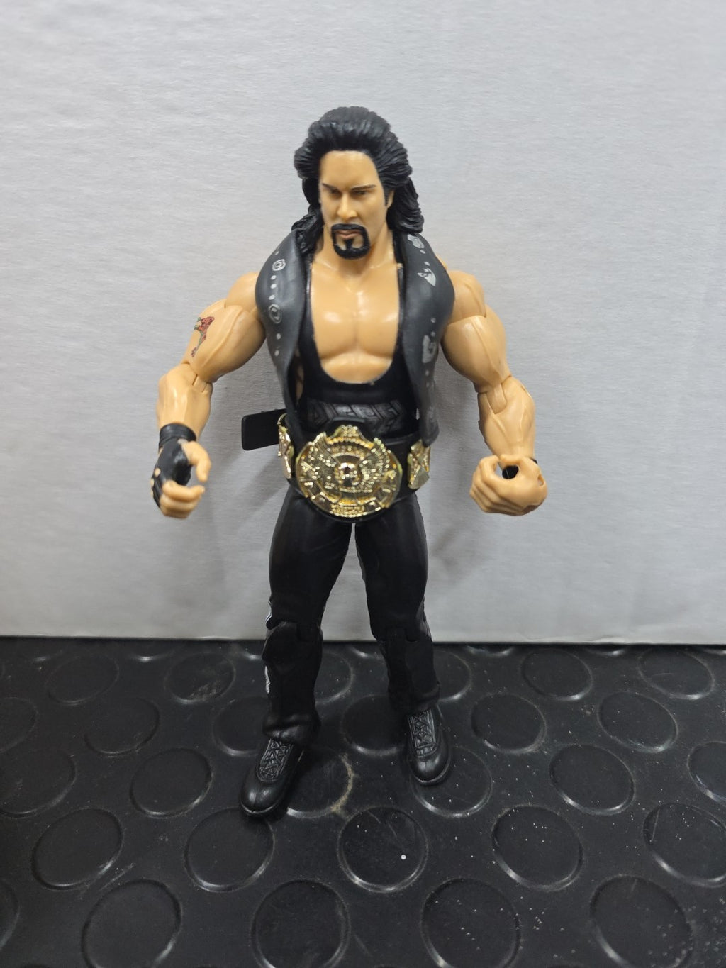 WWE JAKKS DIESEL WRESTLING FIGURE CLASSIC SUPERSTARS SERIES 11 & WWF TITLE BELT