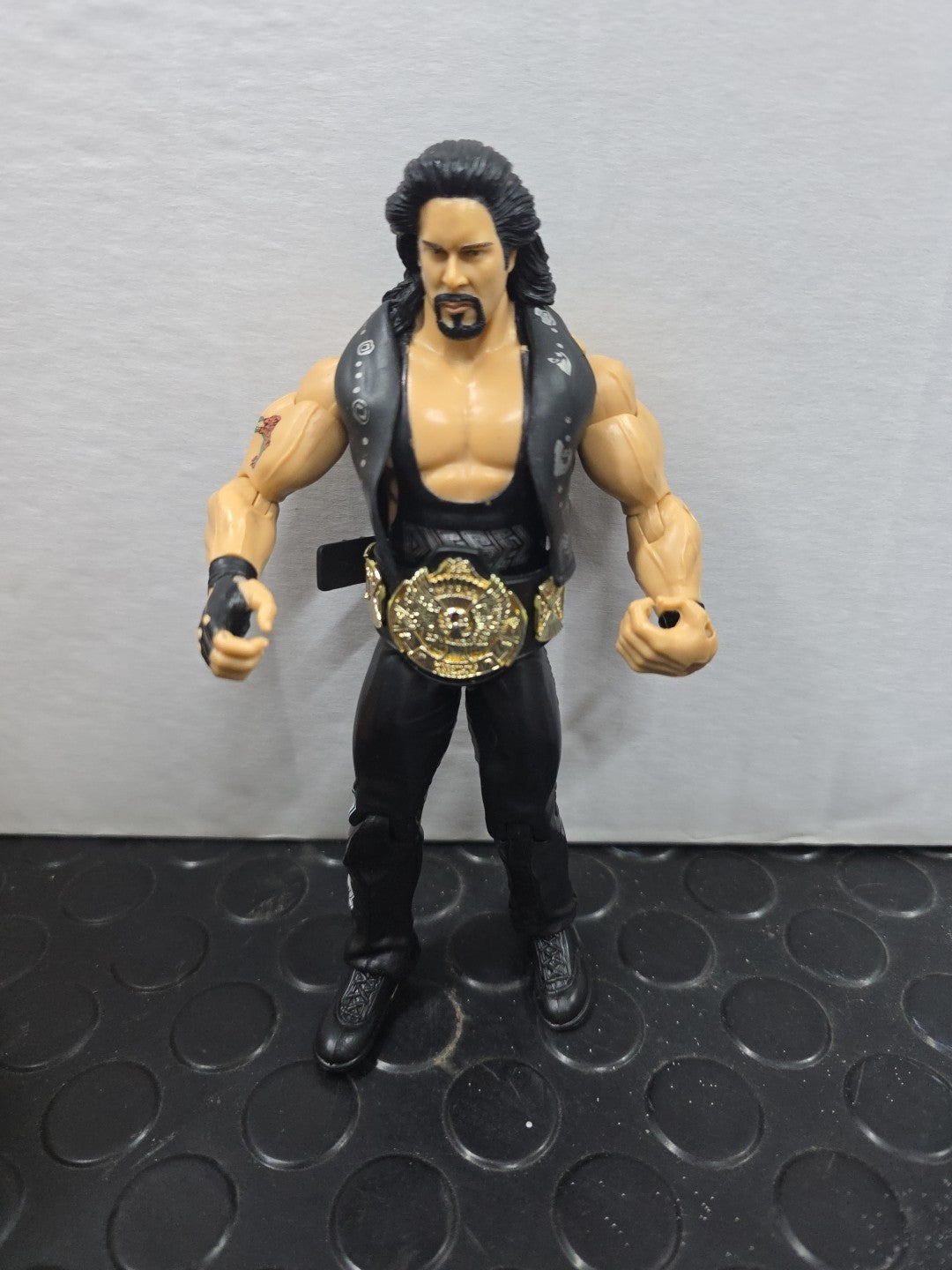 WWE JAKKS DIESEL WRESTLING FIGURE CLASSIC SUPERSTARS SERIES 11 & WWF TITLE BELT