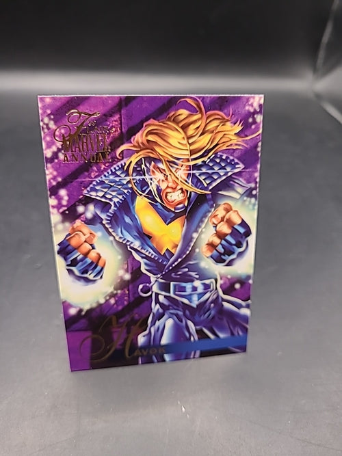 1995 Flair Marvel Annual #28 Havok