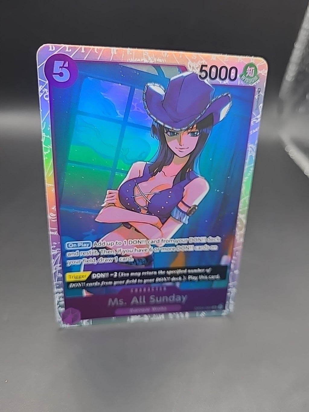 OP04-064 Ms. All Sunday SR Foil One Piece Card Game TCG