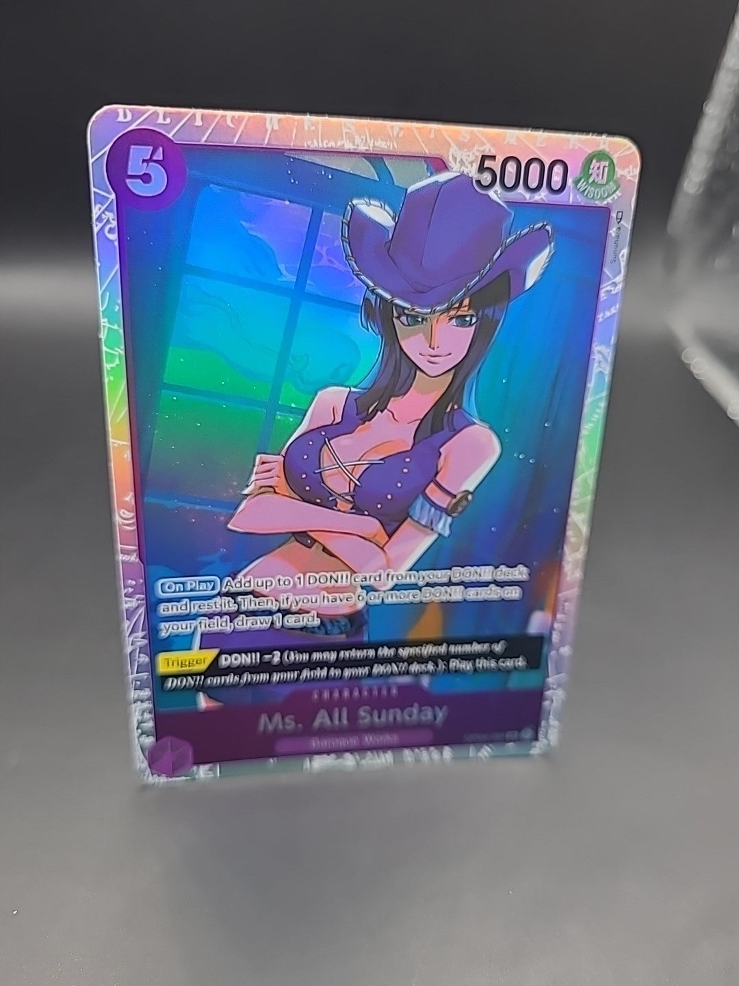 OP04-064 Ms. All Sunday SR Foil One Piece Card Game TCG