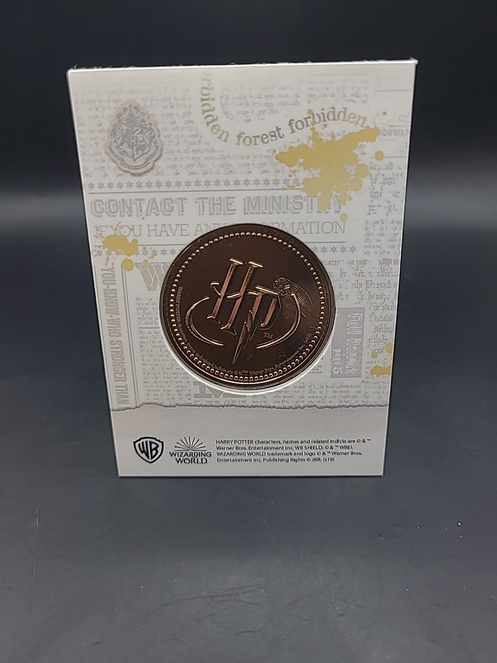 Harry Potter Medal Coin Collection - Characters - Bartemius Crouch Sr