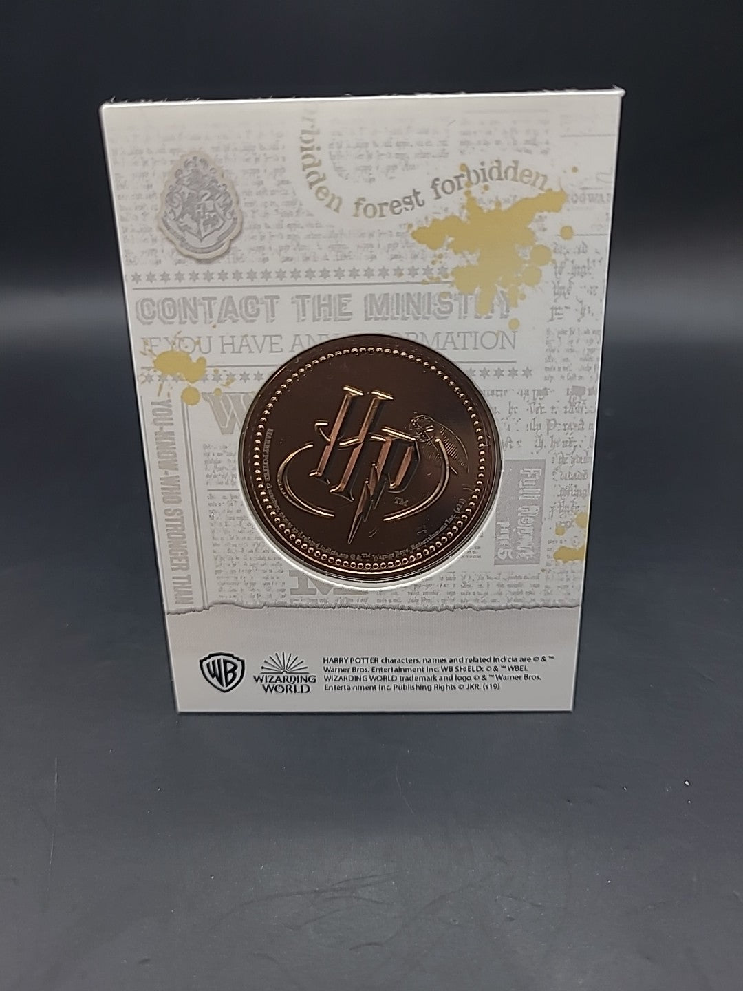 Harry Potter Medal Coin Collection - Characters - Bartemius Crouch Sr
