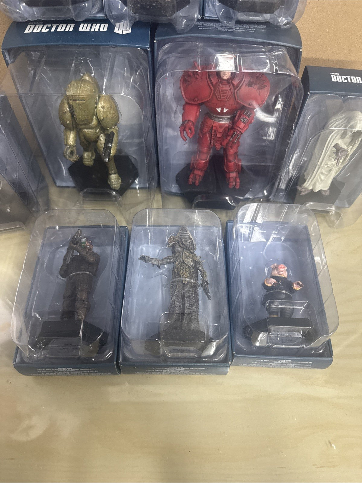 10 DOCTOR WHO EAGLEMOSS FIGURINES Job Lot Bundle