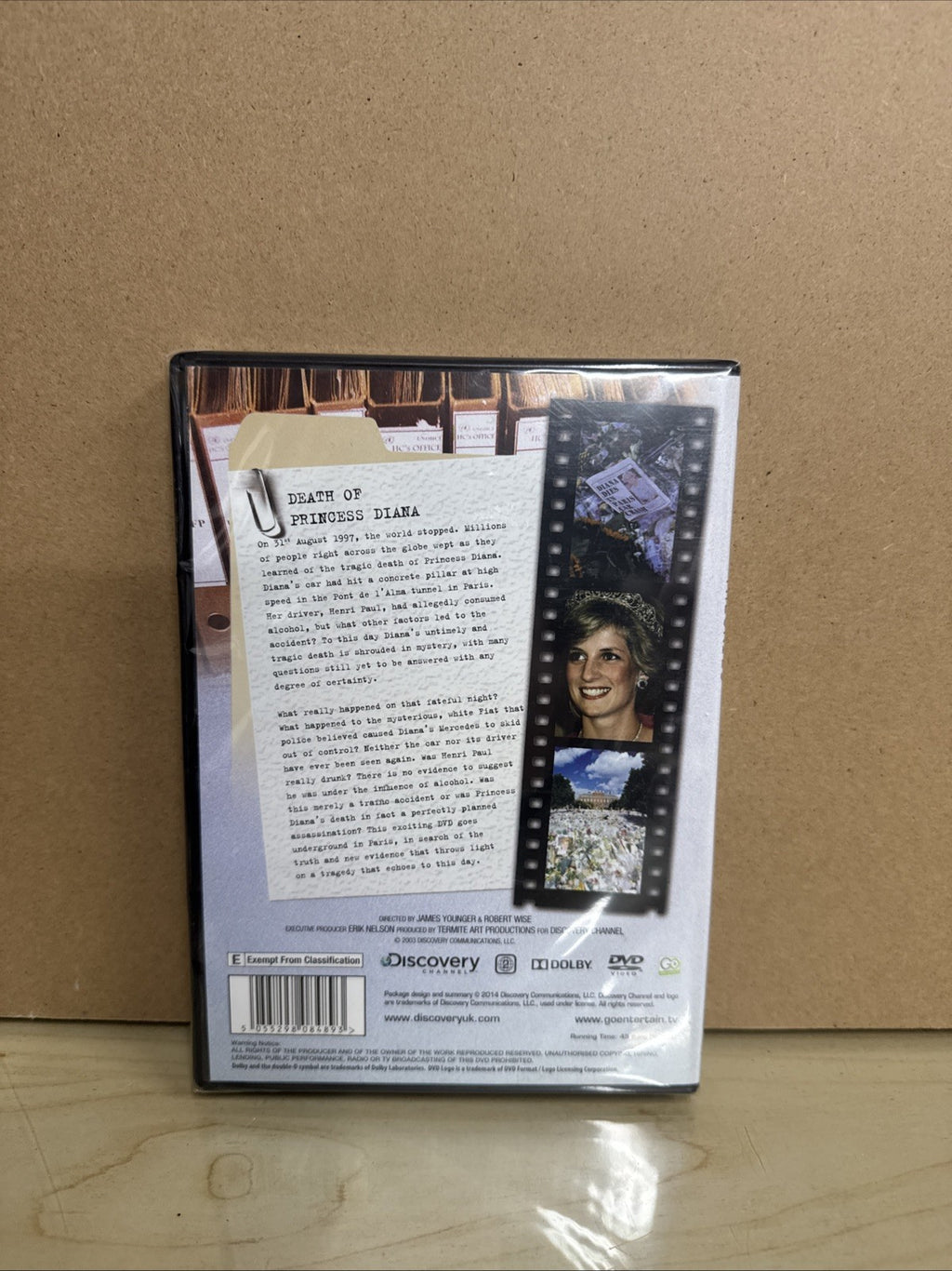 Conspiracy Theories - Diana: Death Of A Princess New And Sealed