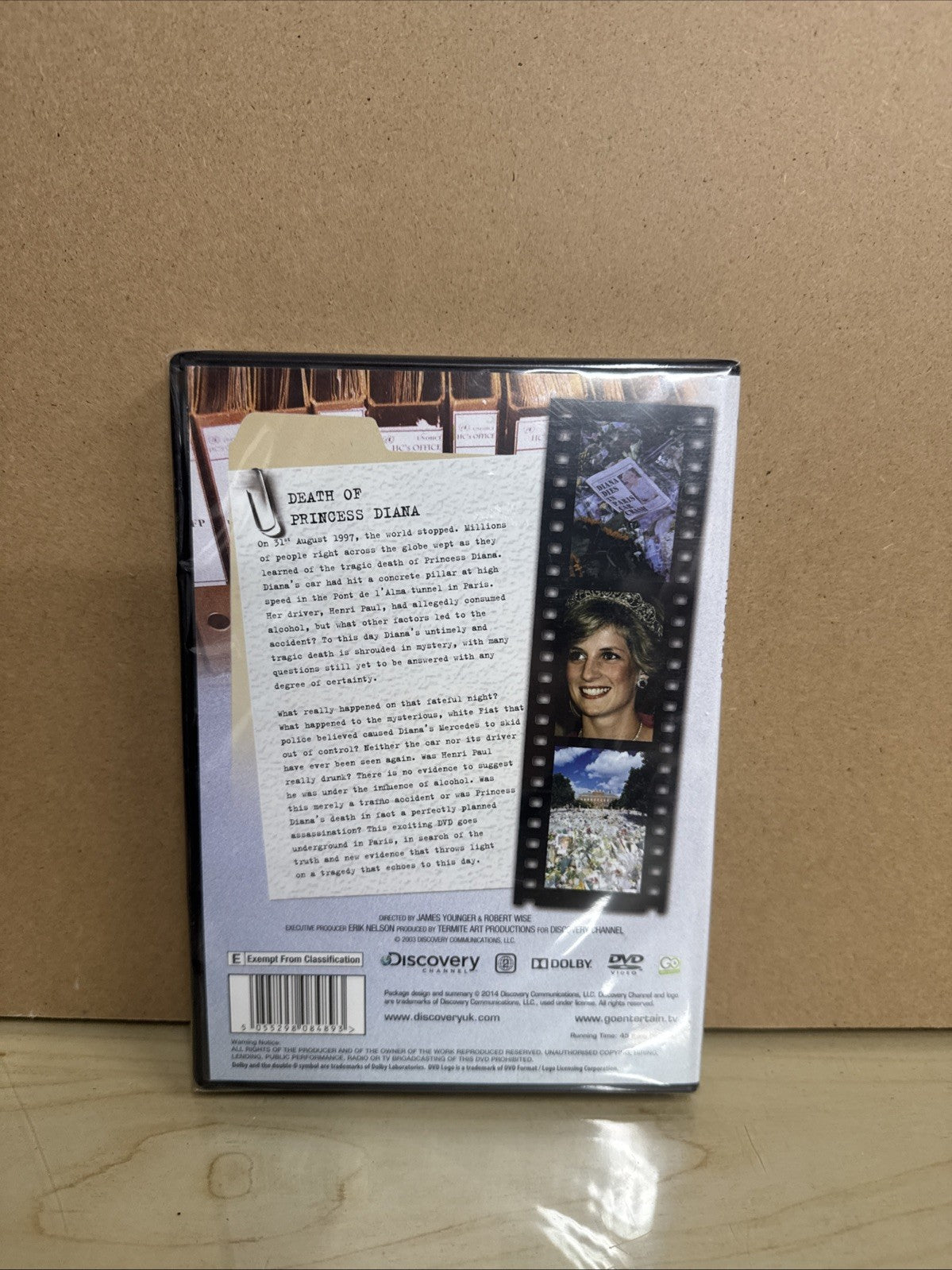 Conspiracy Theories - Diana: Death Of A Princess New And Sealed
