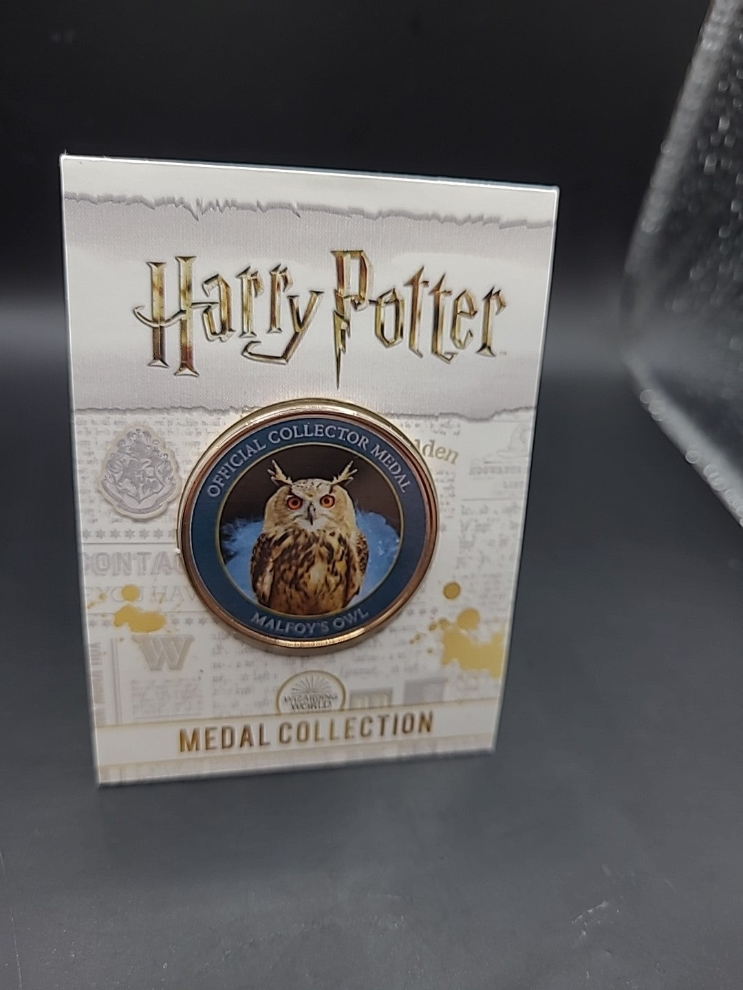 Harry Potter medal collection - Malfoy’s Owl Collector Medal