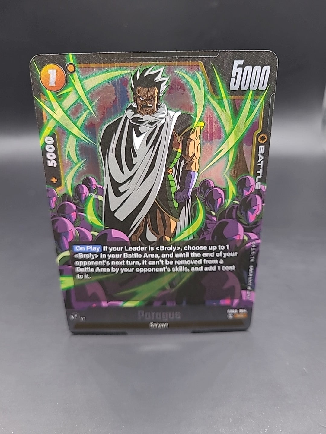 Paragus FB08-084 SR - Dragon Ball Super Card Game FUSION WORLD