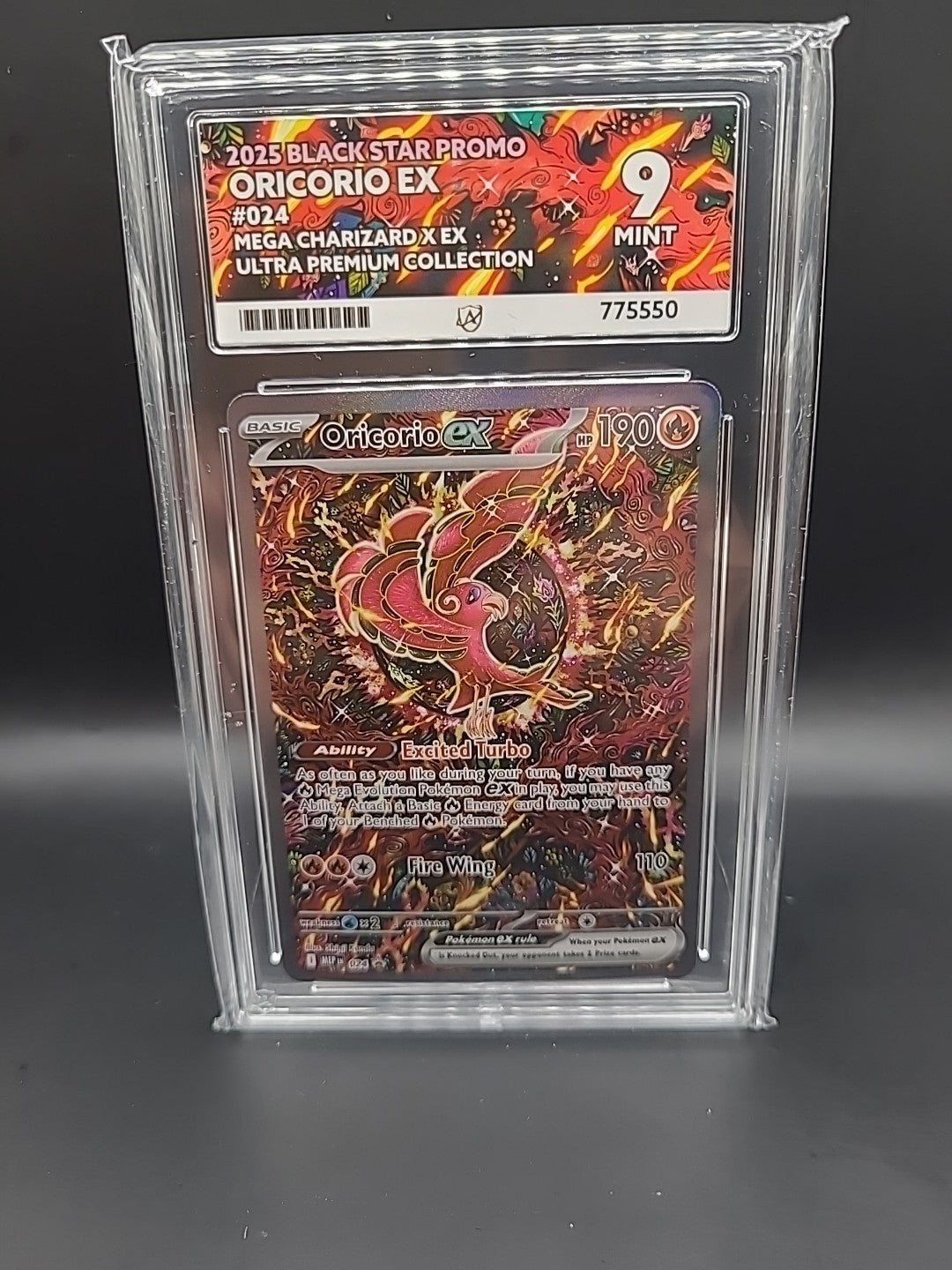 Oricorio EX MEP 024 - Black Star Promo  - ACE 9