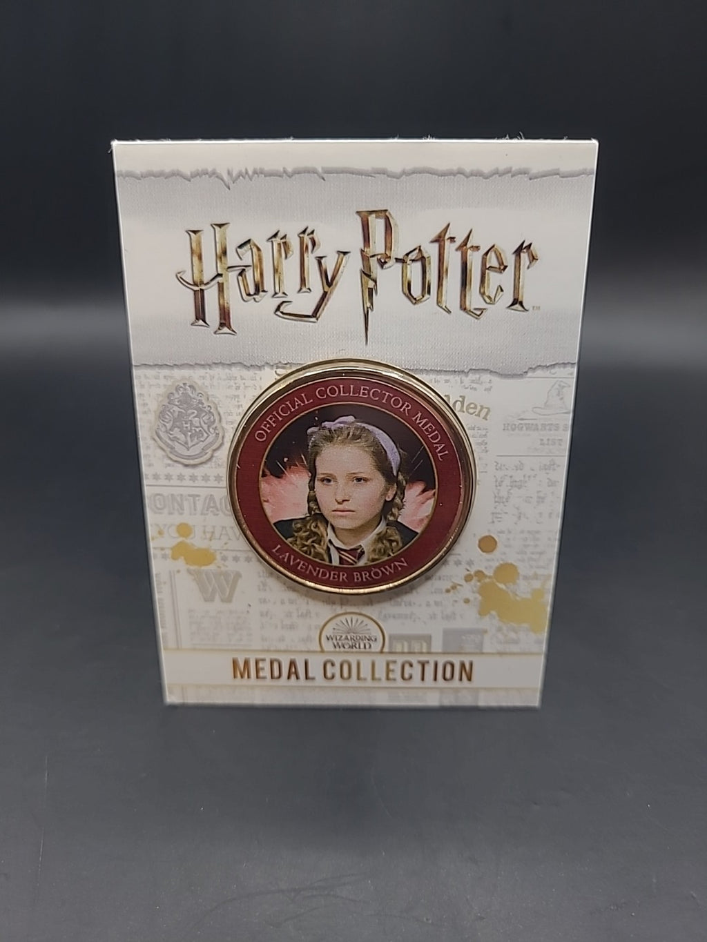 Harry Potter Medal Coin Collection - Characters - Lavender Brown 