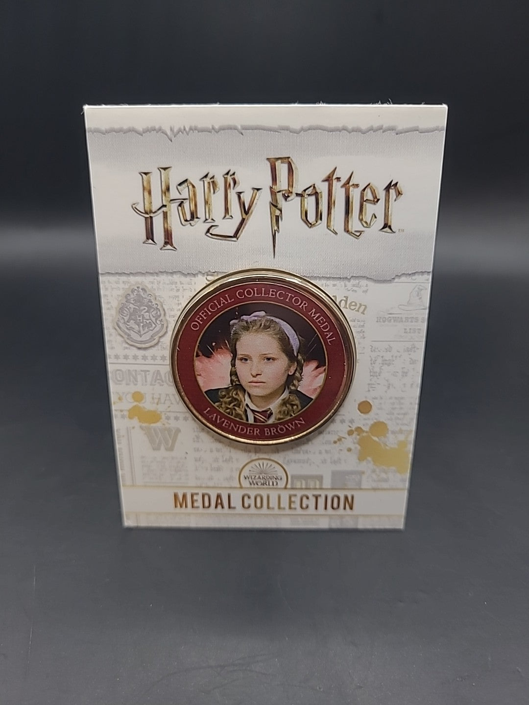 Harry Potter Medal Coin Collection - Characters - Lavender Brown 